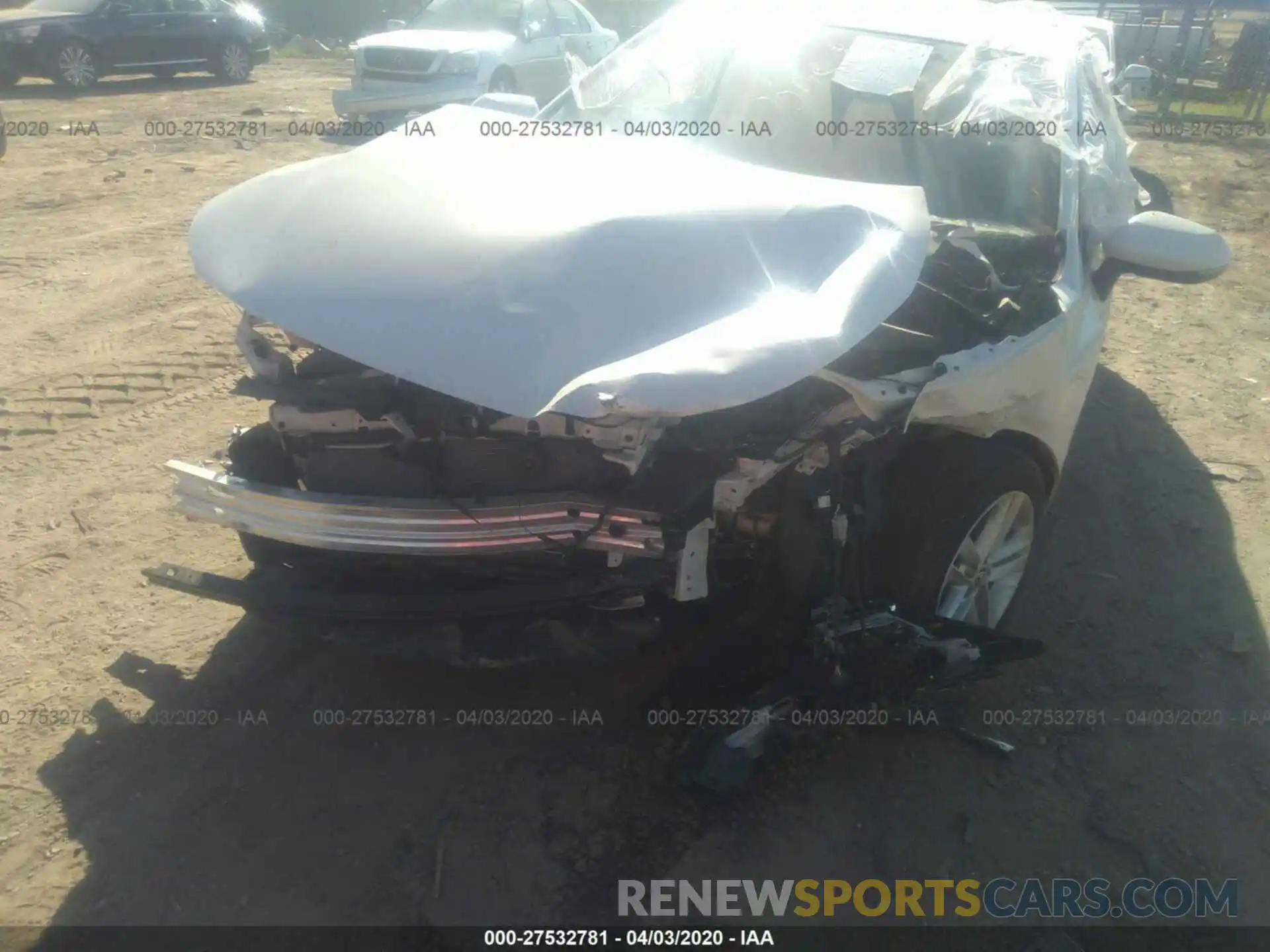 6 Photograph of a damaged car JTNK4RBE3K3004924 TOYOTA COROLLA HATCHBACK 2019