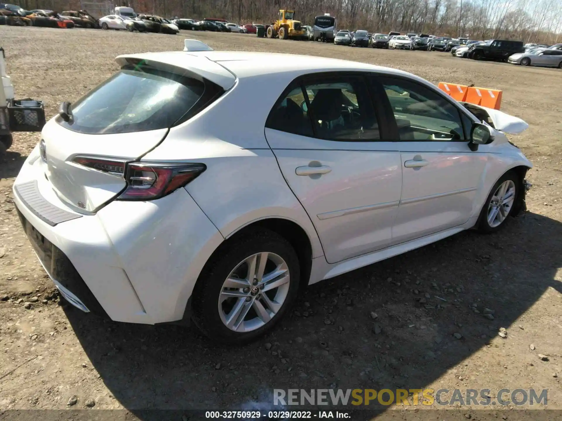 4 Photograph of a damaged car JTNK4RBE3K3028107 TOYOTA COROLLA HATCHBACK 2019