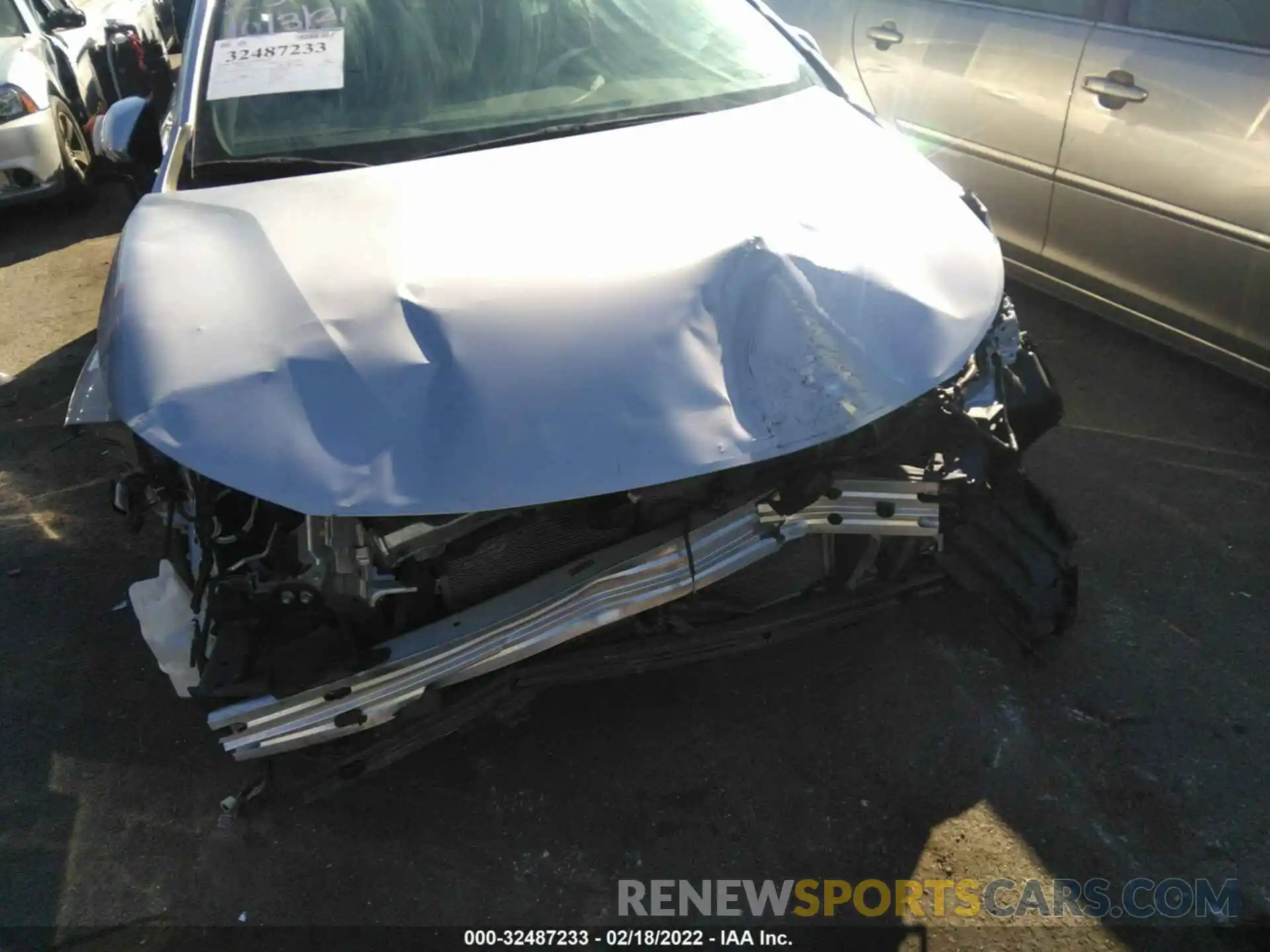 6 Photograph of a damaged car JTNK4RBE3K3034912 TOYOTA COROLLA HATCHBACK 2019