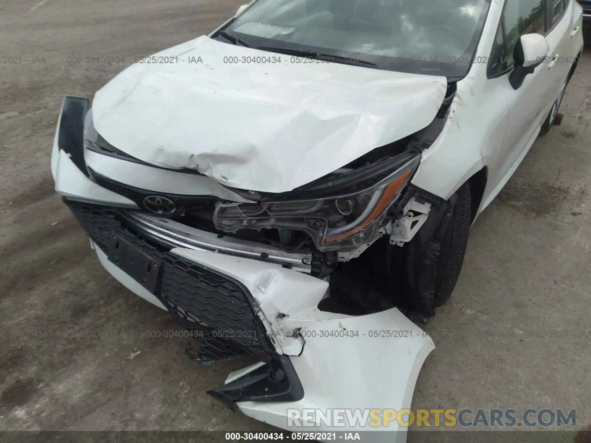 6 Photograph of a damaged car JTNK4RBE3K3047109 TOYOTA COROLLA HATCHBACK 2019