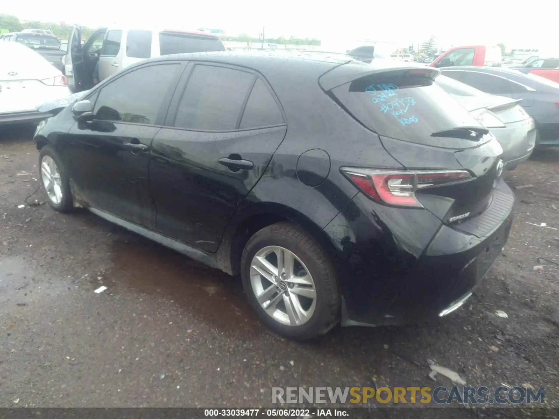 3 Photograph of a damaged car JTNK4RBE3K3049538 TOYOTA COROLLA HATCHBACK 2019