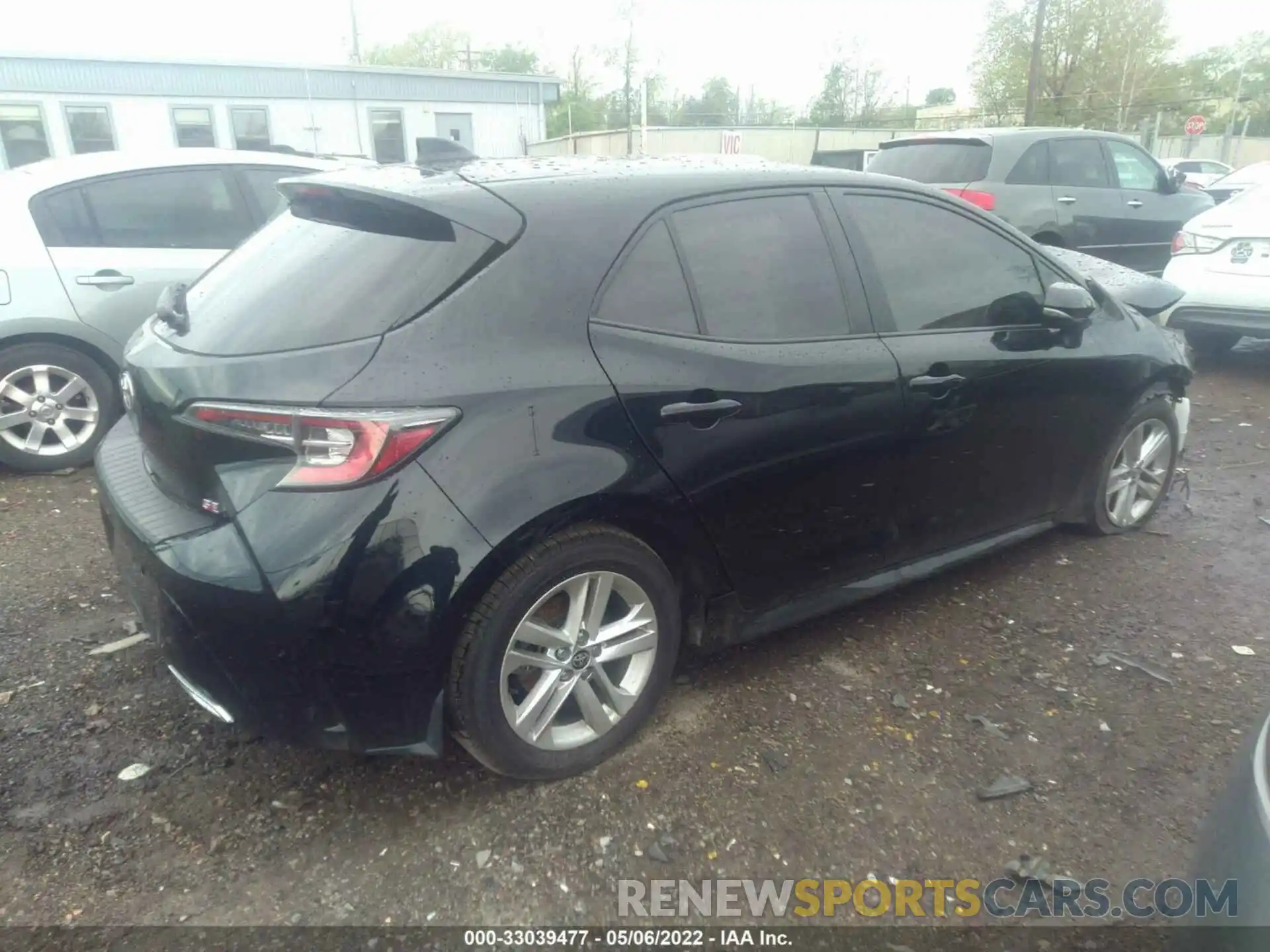 4 Photograph of a damaged car JTNK4RBE3K3049538 TOYOTA COROLLA HATCHBACK 2019