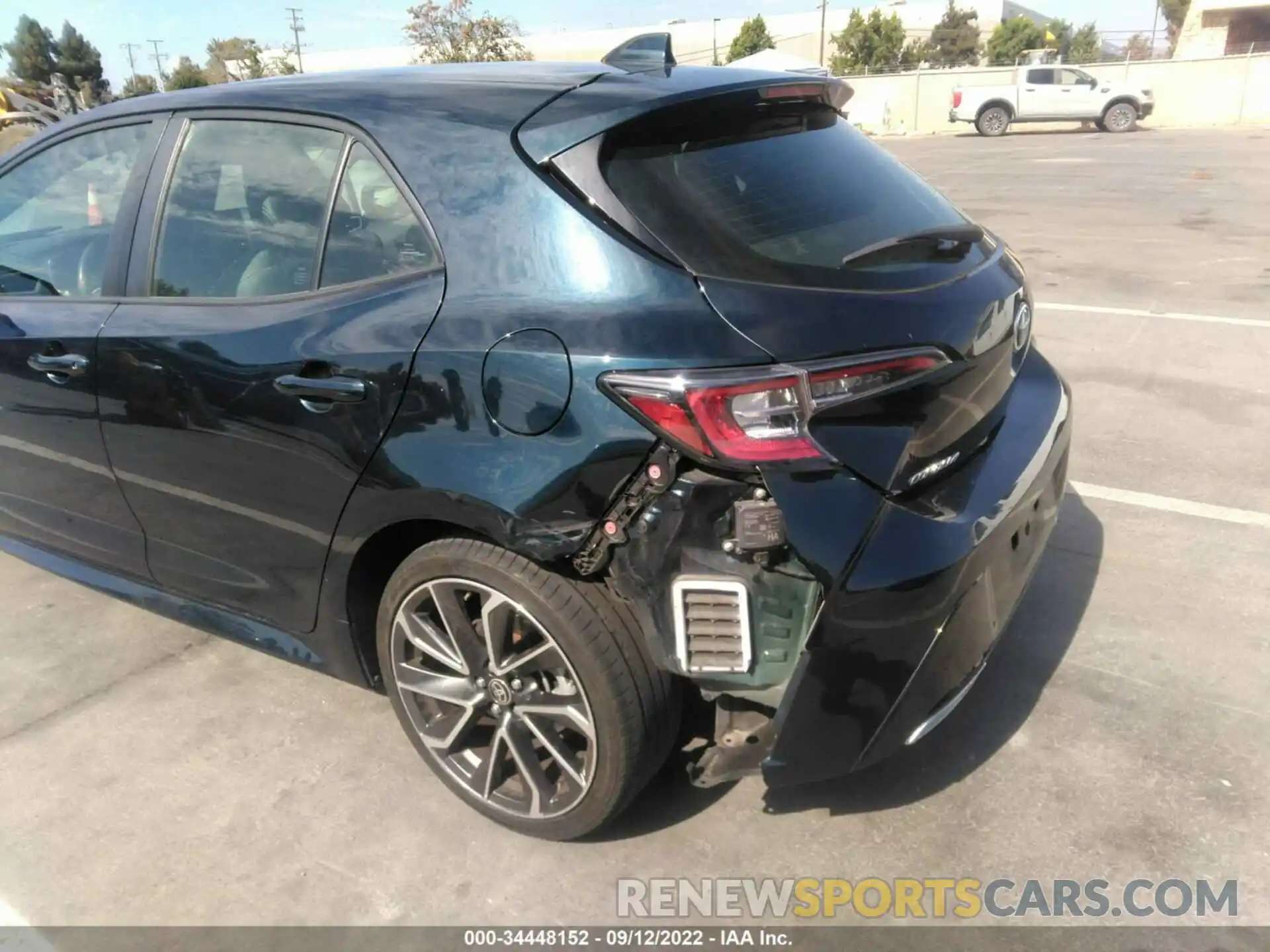 6 Photograph of a damaged car JTNK4RBE3K3050933 TOYOTA COROLLA HATCHBACK 2019