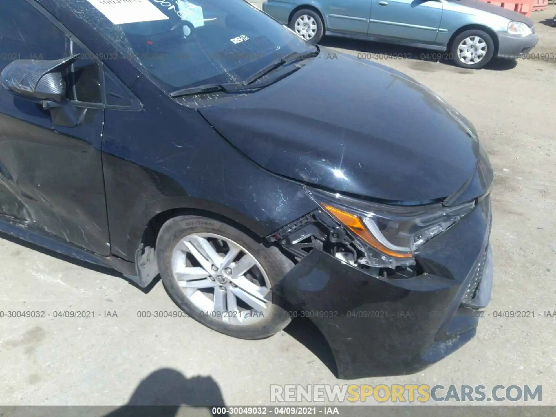 6 Photograph of a damaged car JTNK4RBE3K3053024 TOYOTA COROLLA HATCHBACK 2019