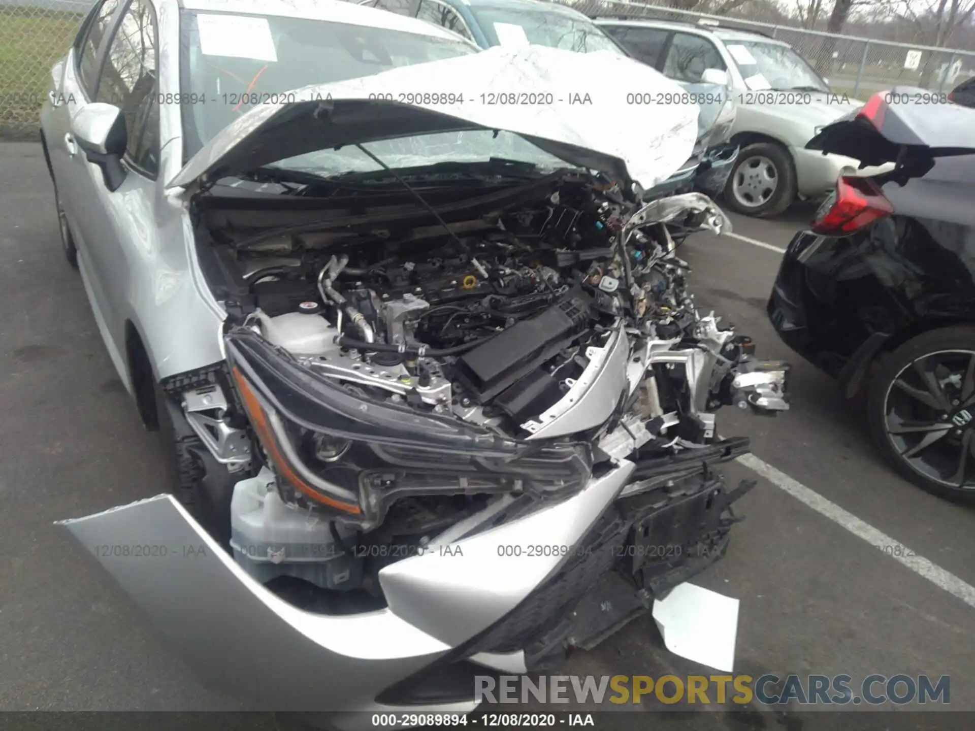 6 Photograph of a damaged car JTNK4RBE3K3070003 TOYOTA COROLLA HATCHBACK 2019