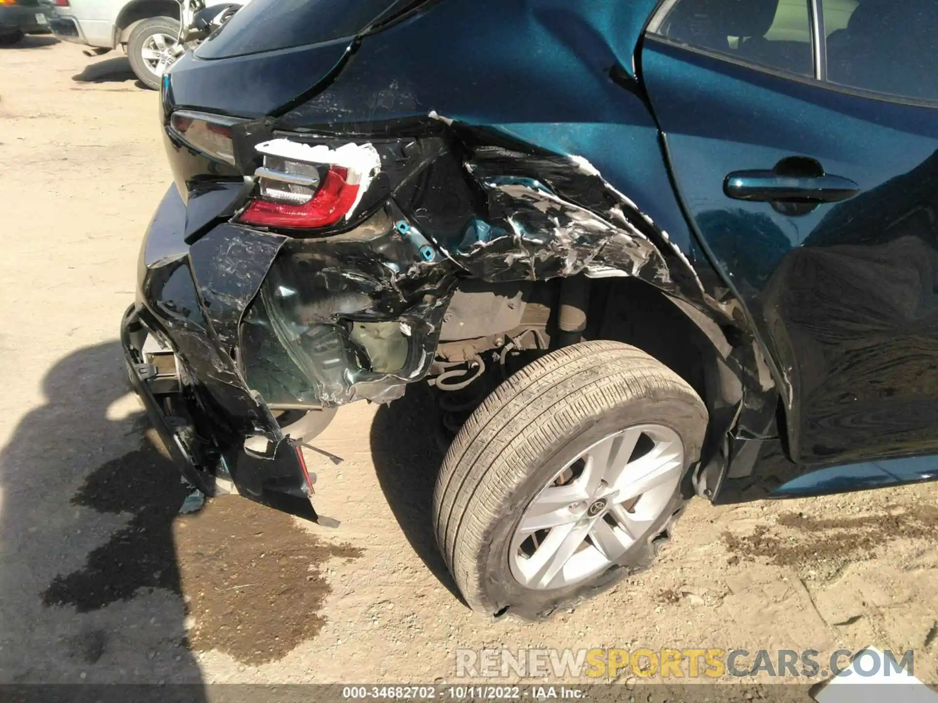 6 Photograph of a damaged car JTNK4RBE3K3072981 TOYOTA COROLLA HATCHBACK 2019