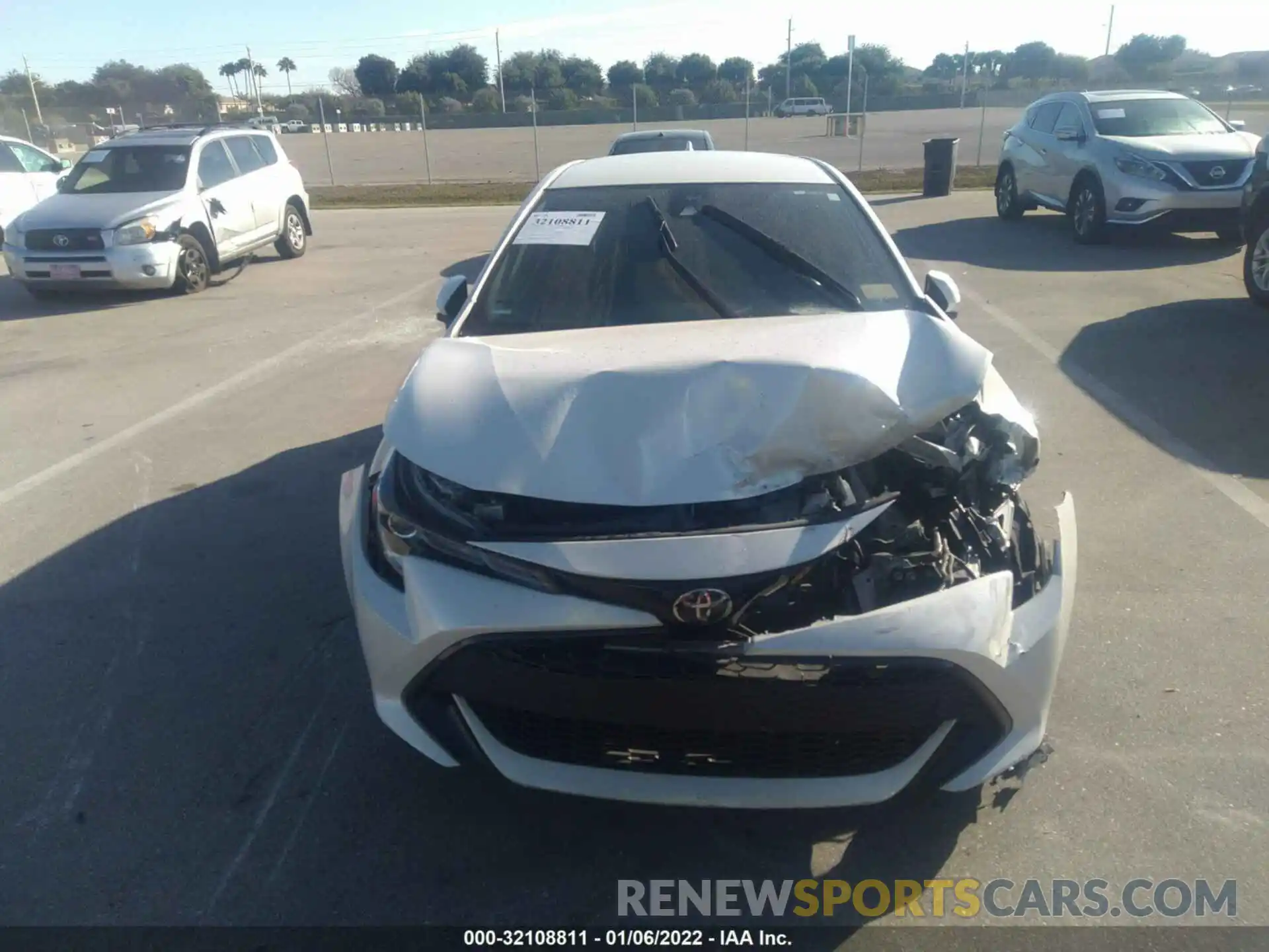 6 Photograph of a damaged car JTNK4RBE4K3002499 TOYOTA COROLLA HATCHBACK 2019