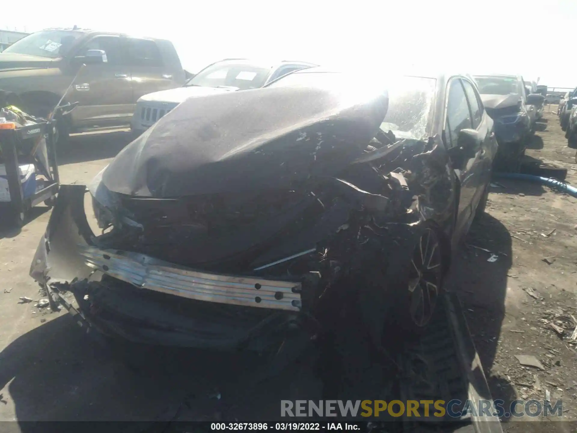 6 Photograph of a damaged car JTNK4RBE4K3013762 TOYOTA COROLLA HATCHBACK 2019