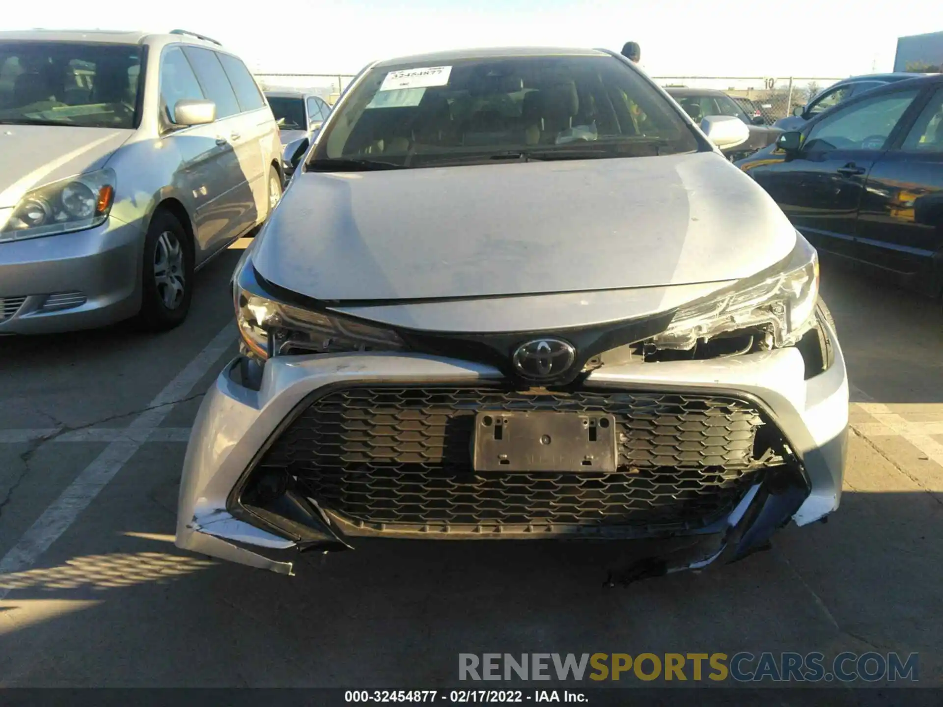 6 Photograph of a damaged car JTNK4RBE4K3047183 TOYOTA COROLLA HATCHBACK 2019