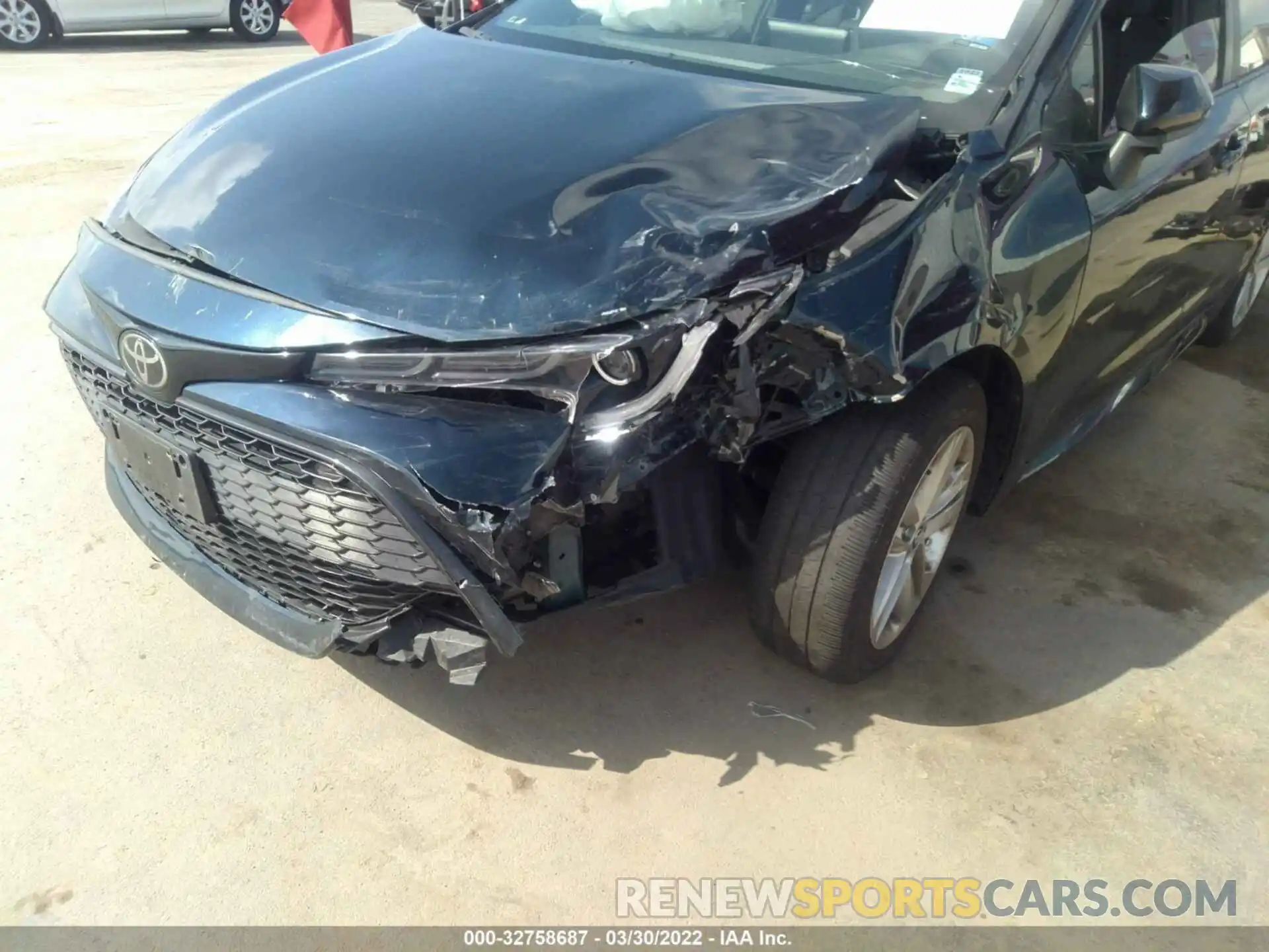 6 Photograph of a damaged car JTNK4RBE4K3048169 TOYOTA COROLLA HATCHBACK 2019