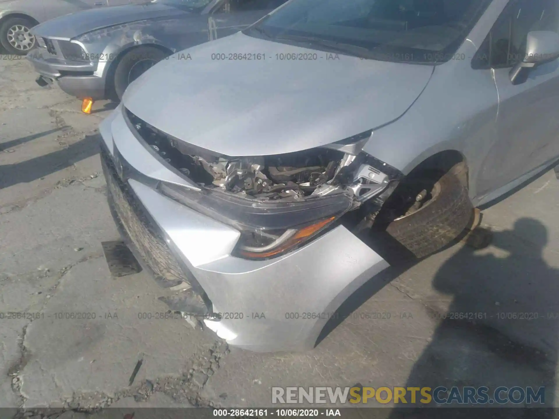 6 Photograph of a damaged car JTNK4RBE4K3060404 TOYOTA COROLLA HATCHBACK 2019