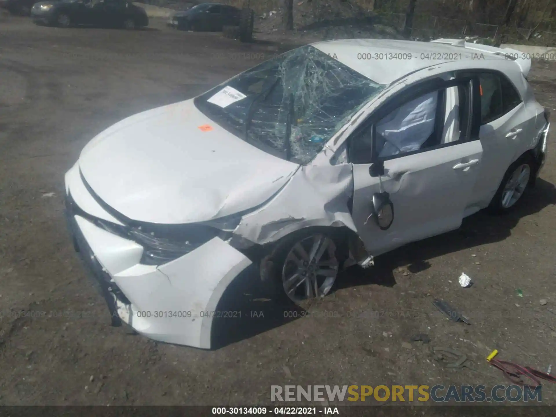 6 Photograph of a damaged car JTNK4RBE4K3066820 TOYOTA COROLLA HATCHBACK 2019