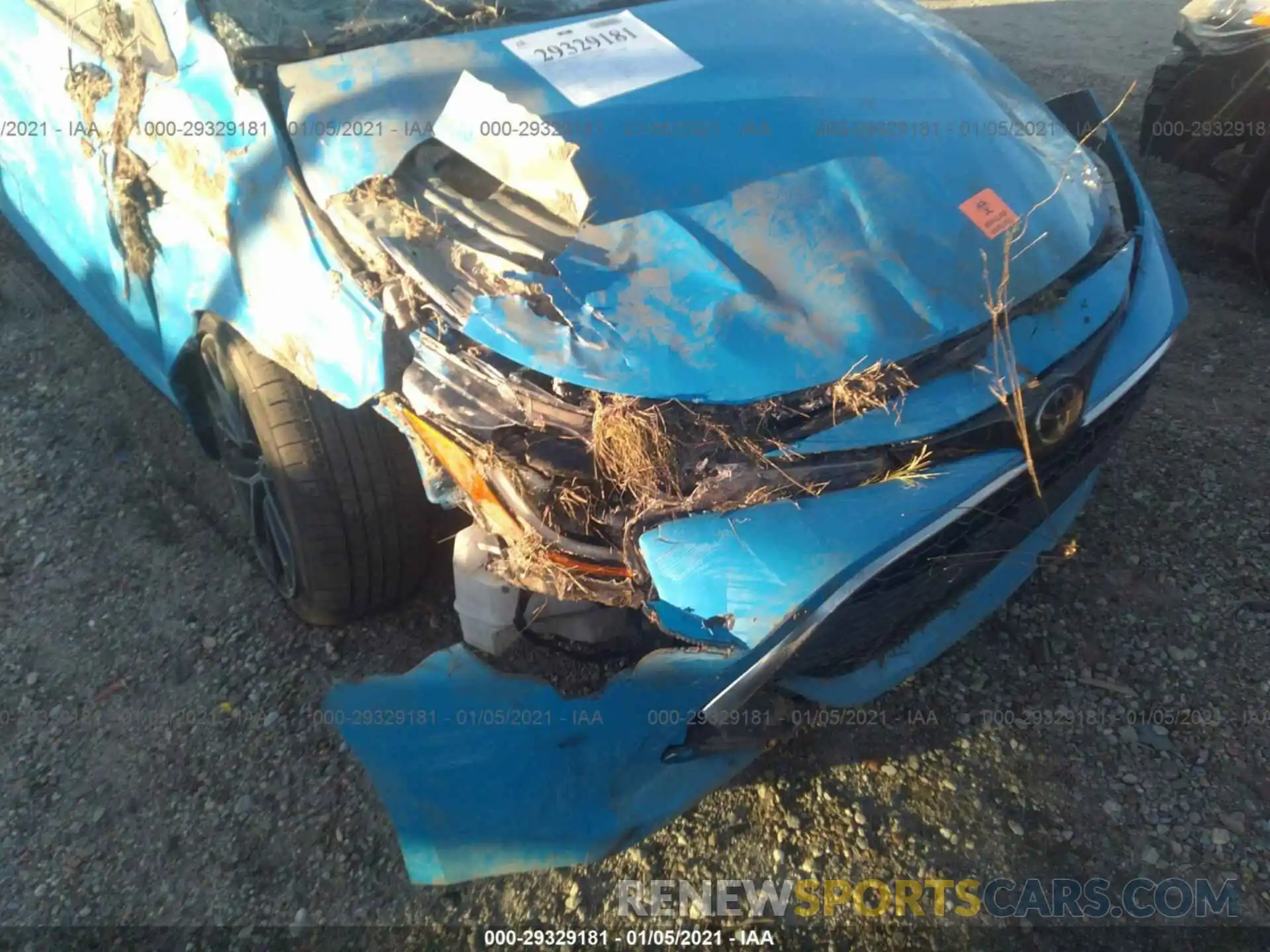 6 Фотография поврежденного автомобиля JTNK4RBE4K3068910 TOYOTA COROLLA HATCHBACK 2019