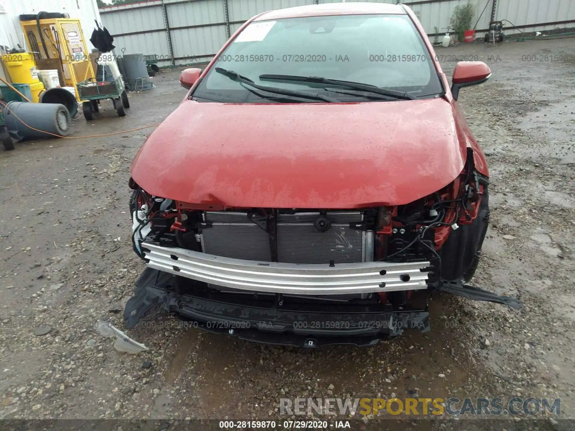 6 Фотография поврежденного автомобиля JTNK4RBE4K3069507 TOYOTA COROLLA HATCHBACK 2019