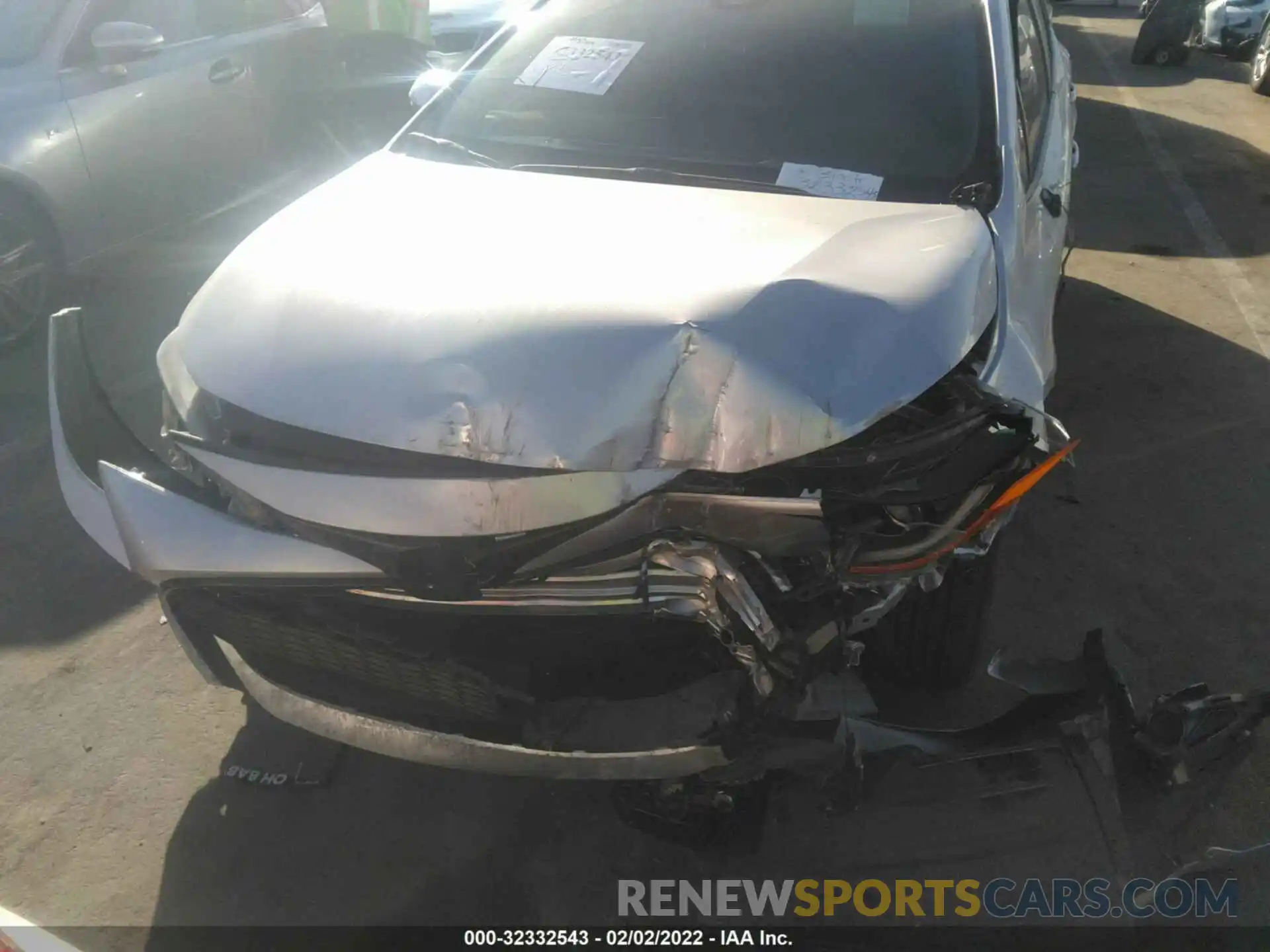 6 Photograph of a damaged car JTNK4RBE4K3070706 TOYOTA COROLLA HATCHBACK 2019