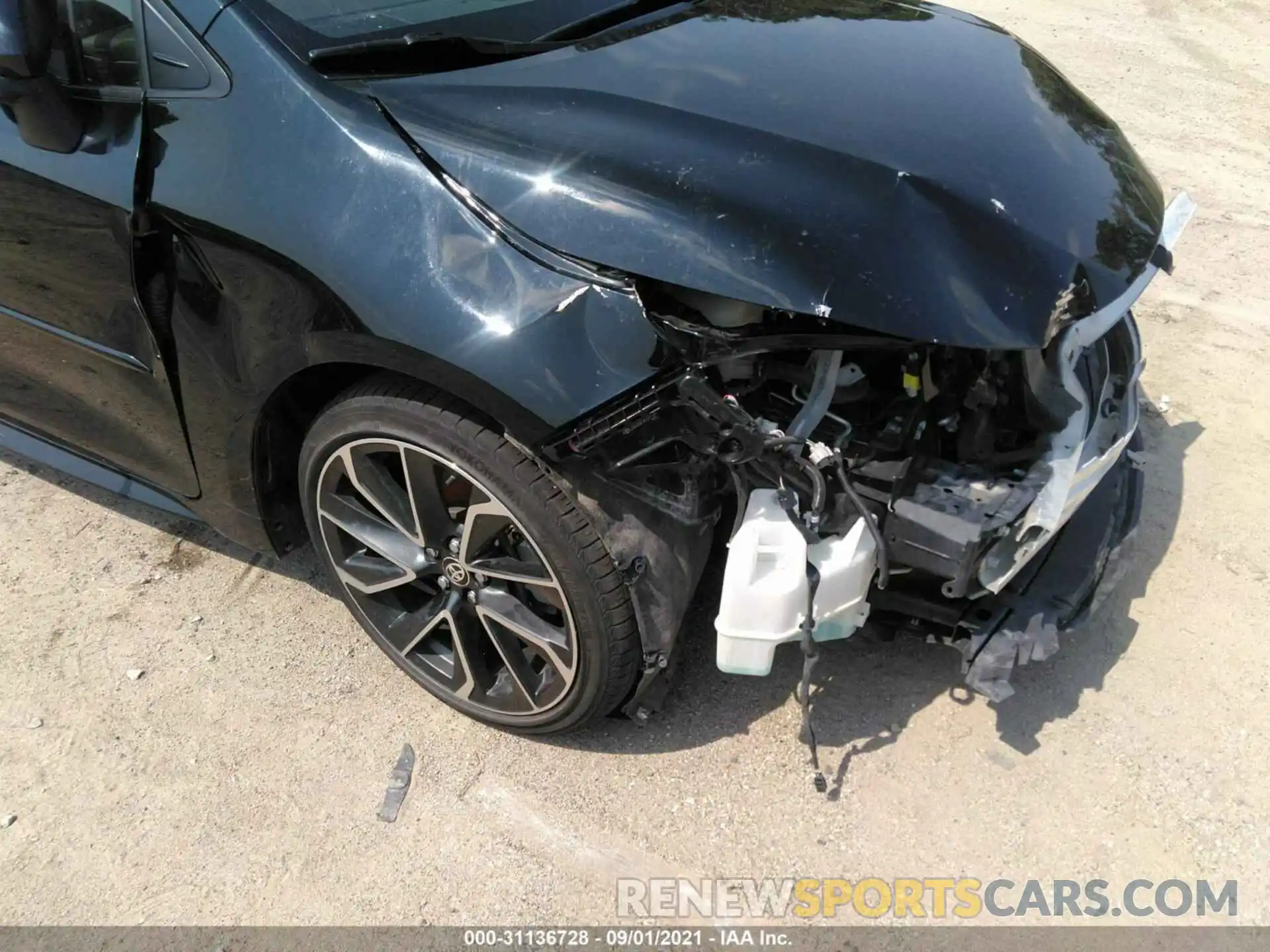 6 Photograph of a damaged car JTNK4RBE5K3001541 TOYOTA COROLLA HATCHBACK 2019