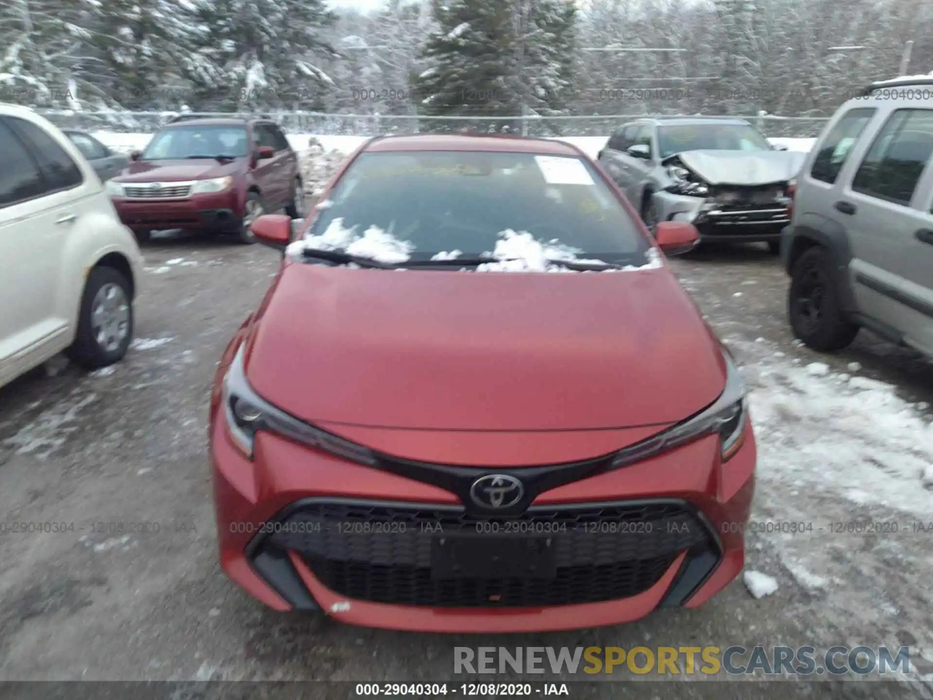 6 Photograph of a damaged car JTNK4RBE5K3009932 TOYOTA COROLLA HATCHBACK 2019