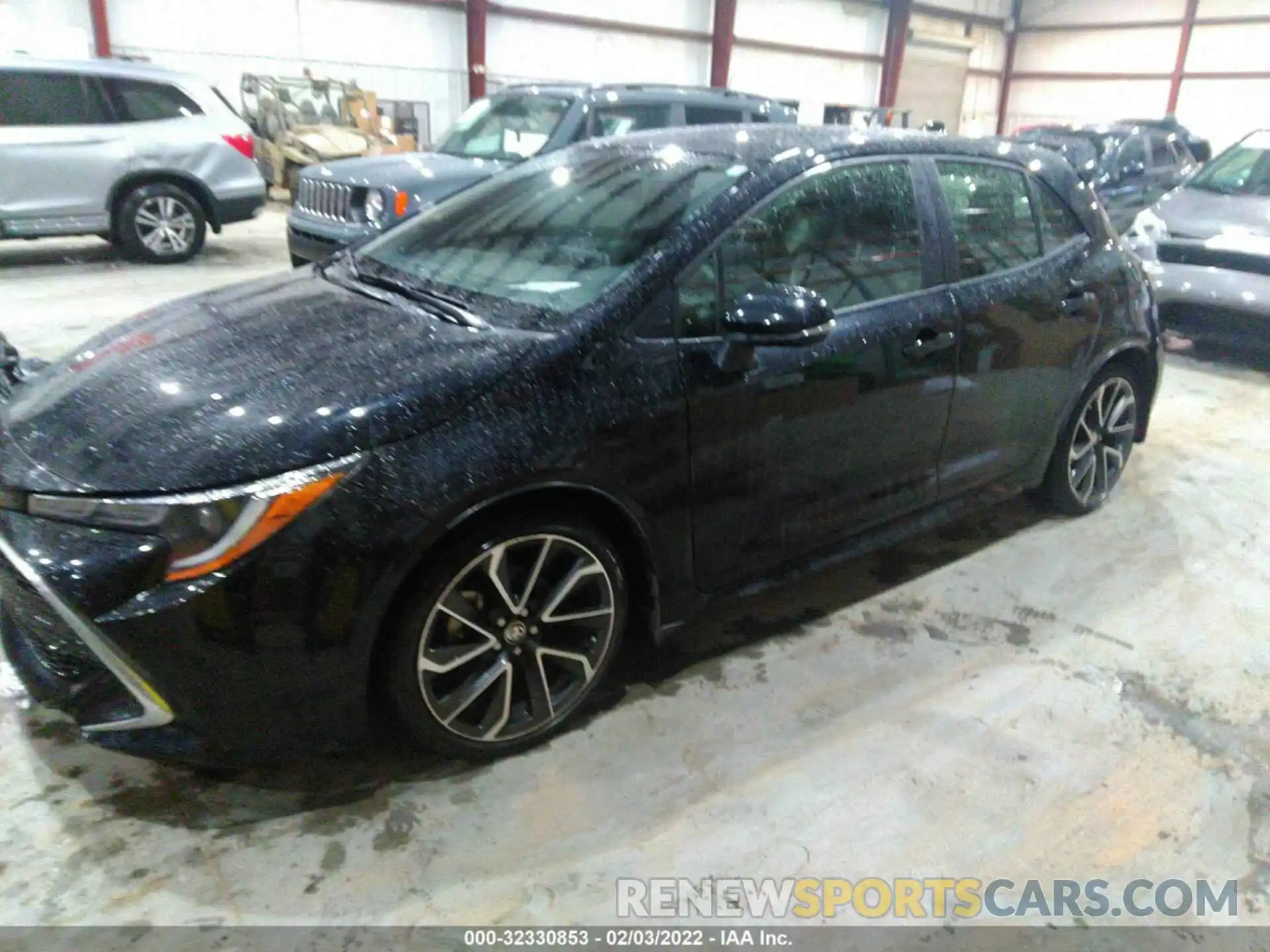 2 Photograph of a damaged car JTNK4RBE5K3012720 TOYOTA COROLLA HATCHBACK 2019