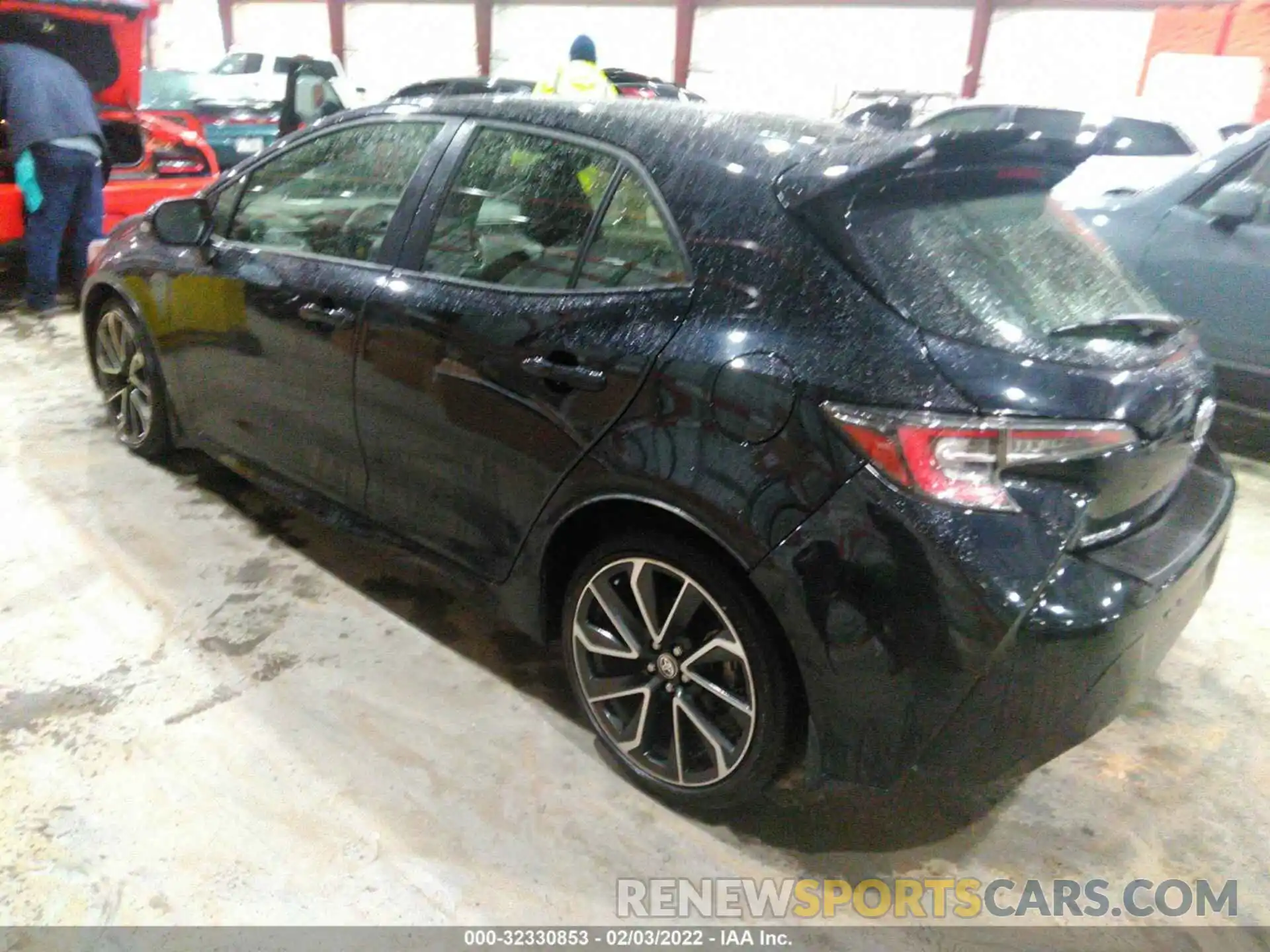 3 Photograph of a damaged car JTNK4RBE5K3012720 TOYOTA COROLLA HATCHBACK 2019