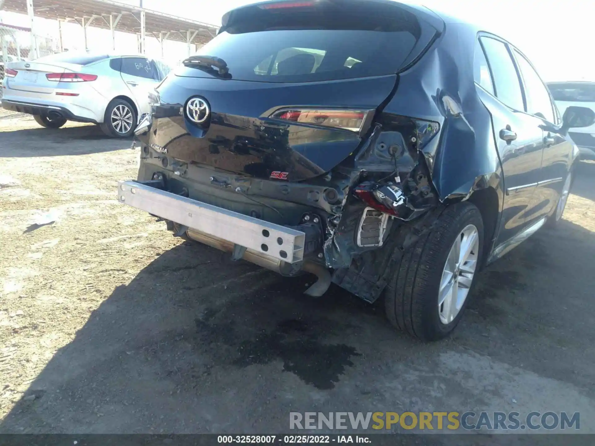 6 Photograph of a damaged car JTNK4RBE5K3032661 TOYOTA COROLLA HATCHBACK 2019