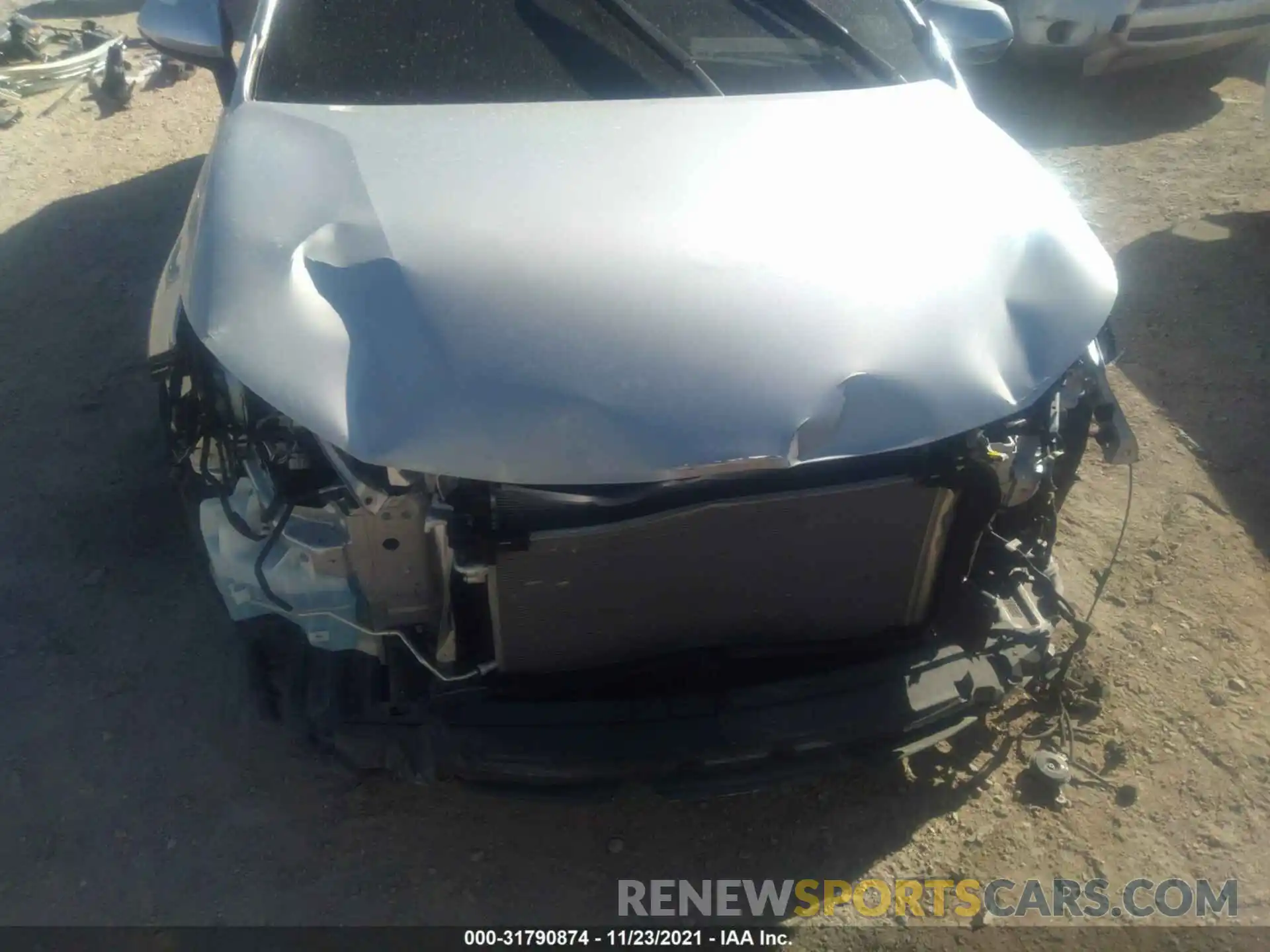 6 Photograph of a damaged car JTNK4RBE5K3034944 TOYOTA COROLLA HATCHBACK 2019