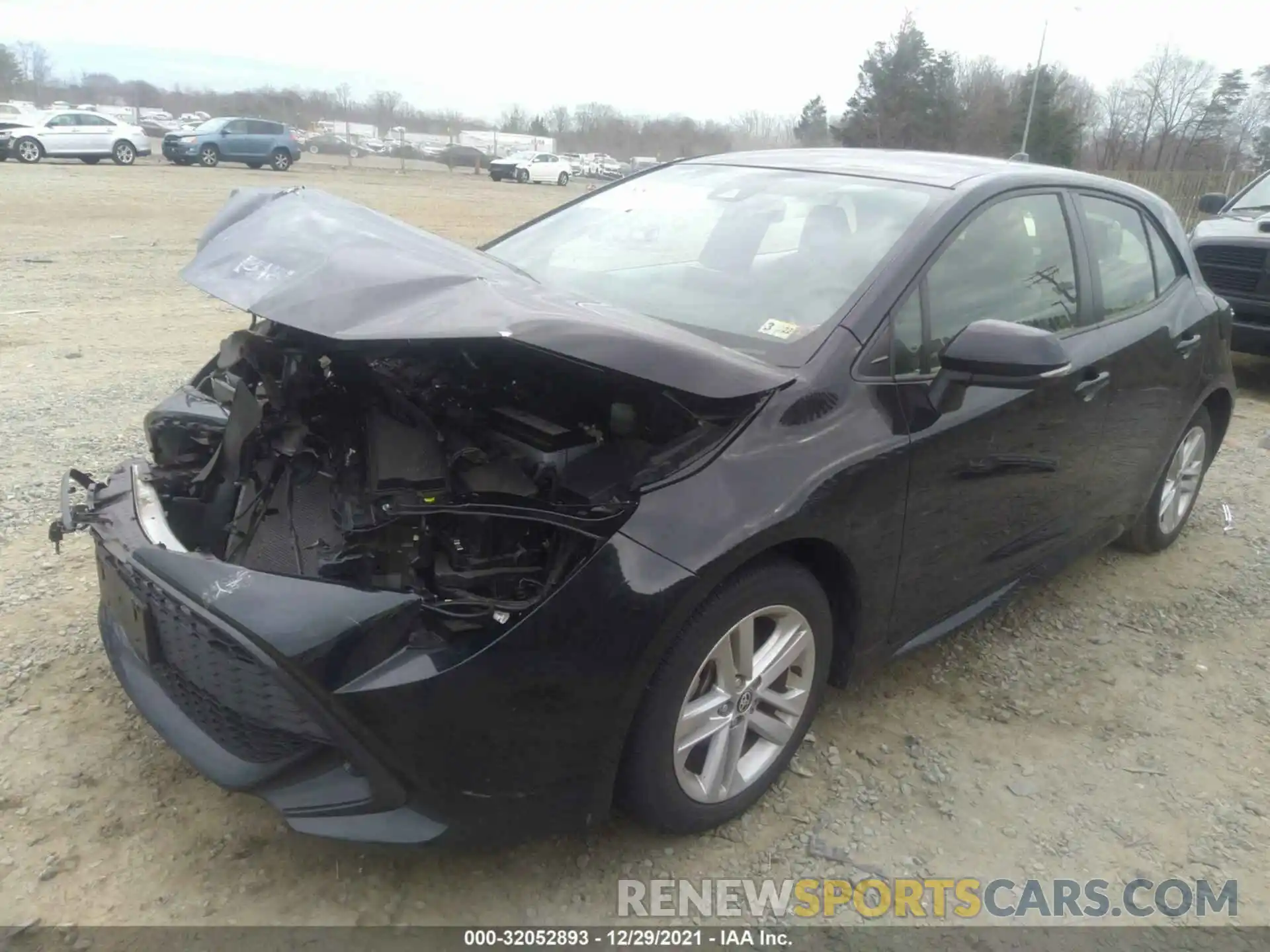 2 Photograph of a damaged car JTNK4RBE5K3037911 TOYOTA COROLLA HATCHBACK 2019