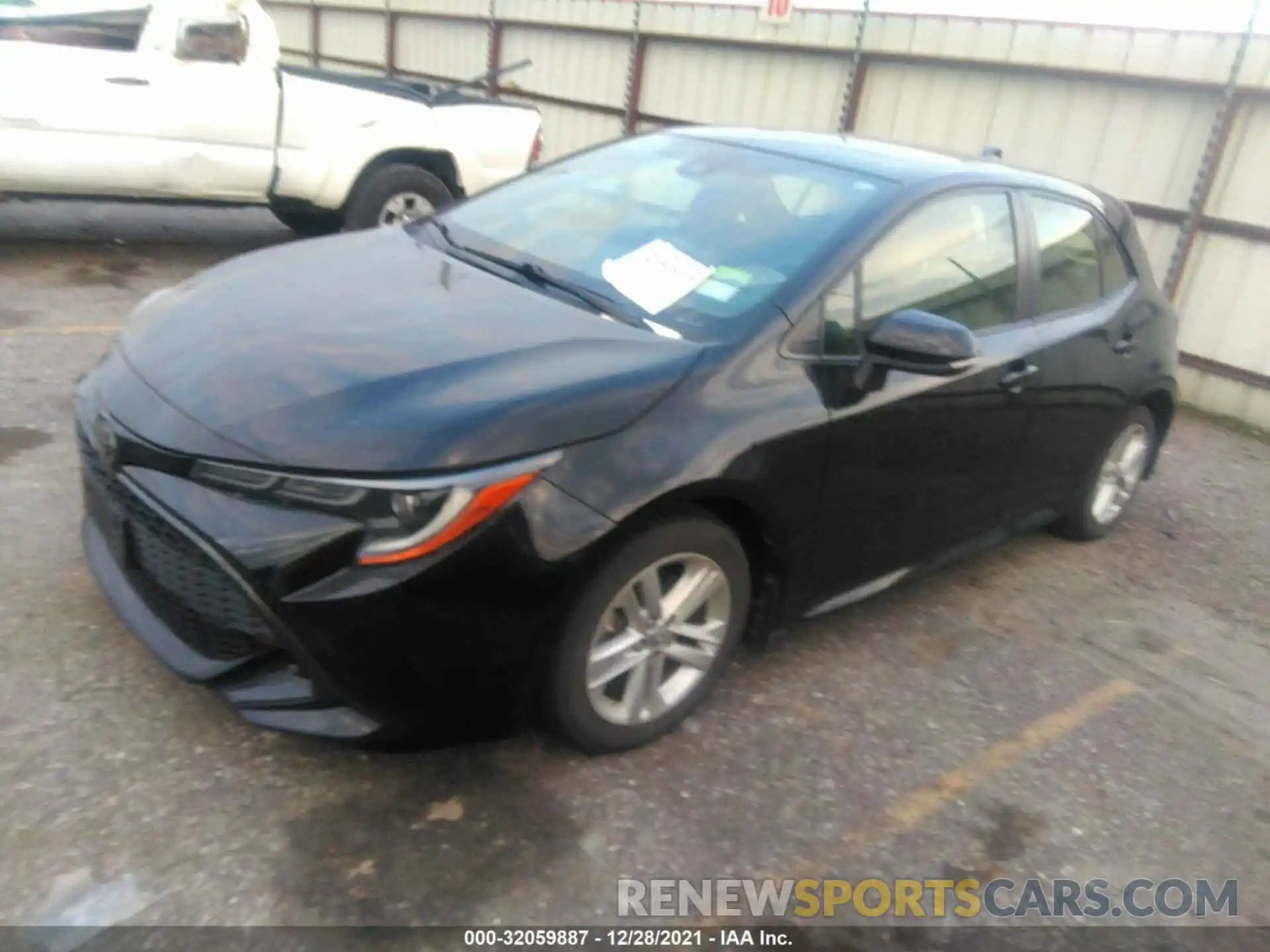 2 Photograph of a damaged car JTNK4RBE5K3044213 TOYOTA COROLLA HATCHBACK 2019