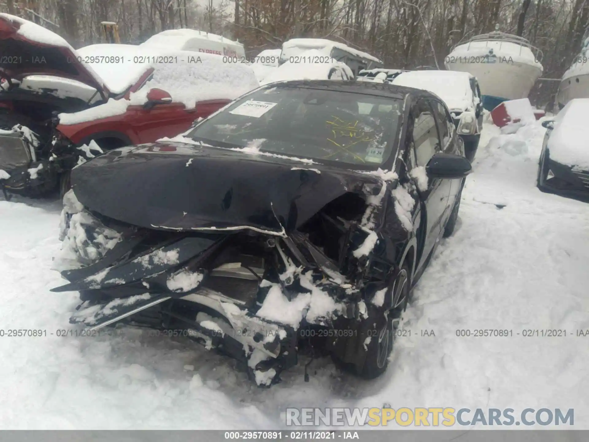 6 Photograph of a damaged car JTNK4RBE5K3044499 TOYOTA COROLLA HATCHBACK 2019