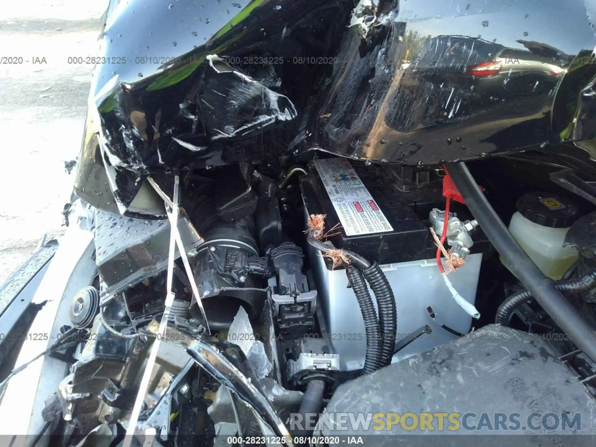 10 Фотография поврежденного автомобиля JTNK4RBE5K3045927 TOYOTA COROLLA HATCHBACK 2019