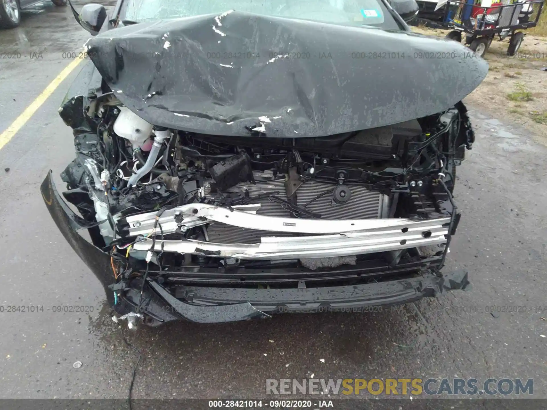 6 Photograph of a damaged car JTNK4RBE5K3054546 TOYOTA COROLLA HATCHBACK 2019