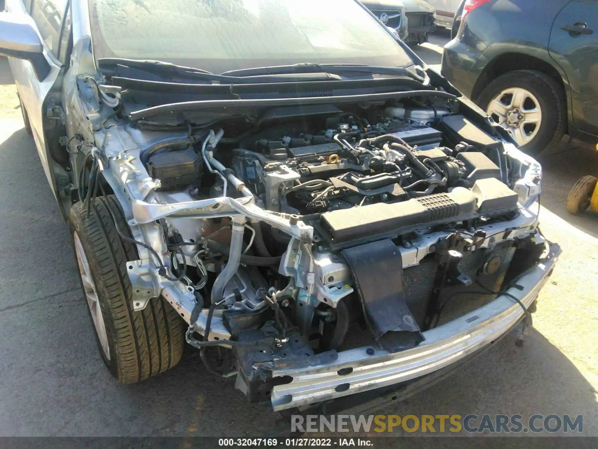 6 Photograph of a damaged car JTNK4RBE5K3066762 TOYOTA COROLLA HATCHBACK 2019