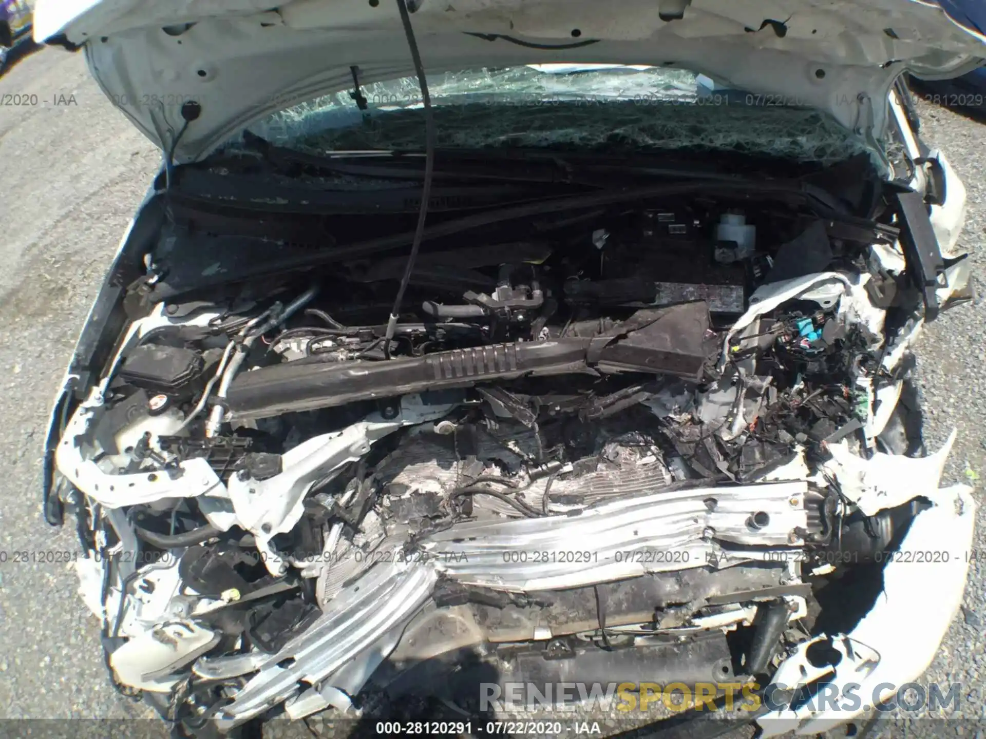 10 Фотография поврежденного автомобиля JTNK4RBE6K3016310 TOYOTA COROLLA HATCHBACK 2019