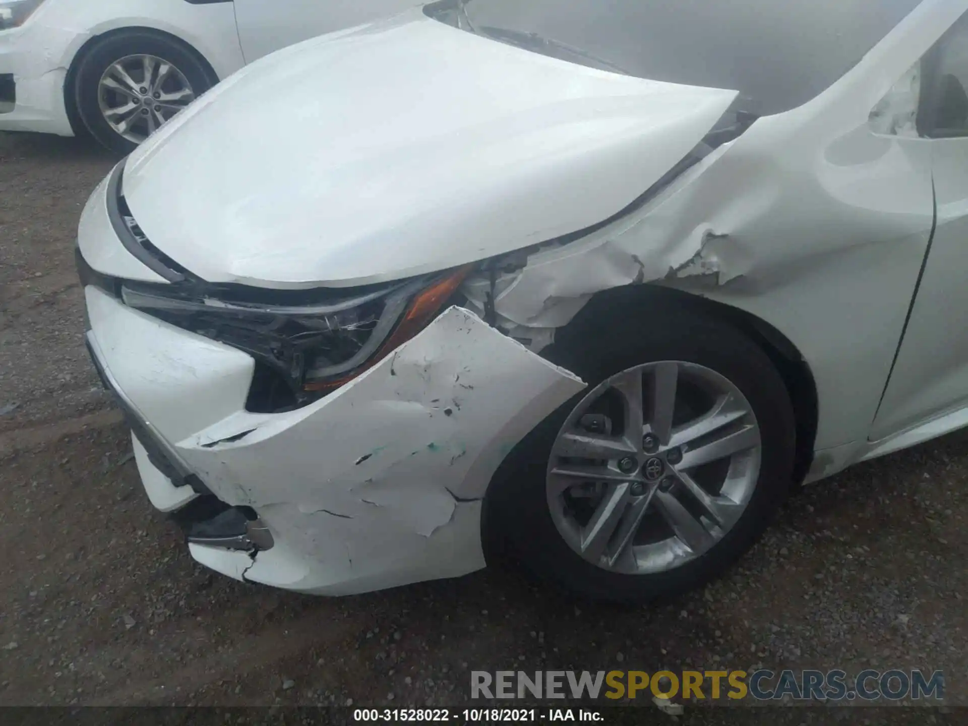 6 Photograph of a damaged car JTNK4RBE6K3022060 TOYOTA COROLLA HATCHBACK 2019