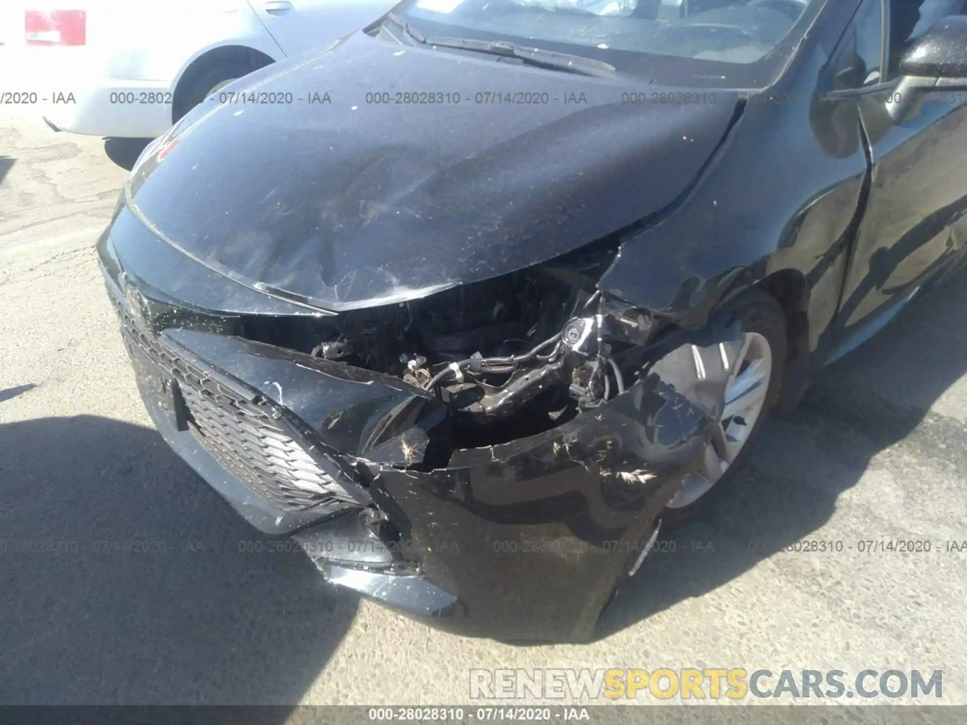 6 Photograph of a damaged car JTNK4RBE6K3029218 TOYOTA COROLLA HATCHBACK 2019