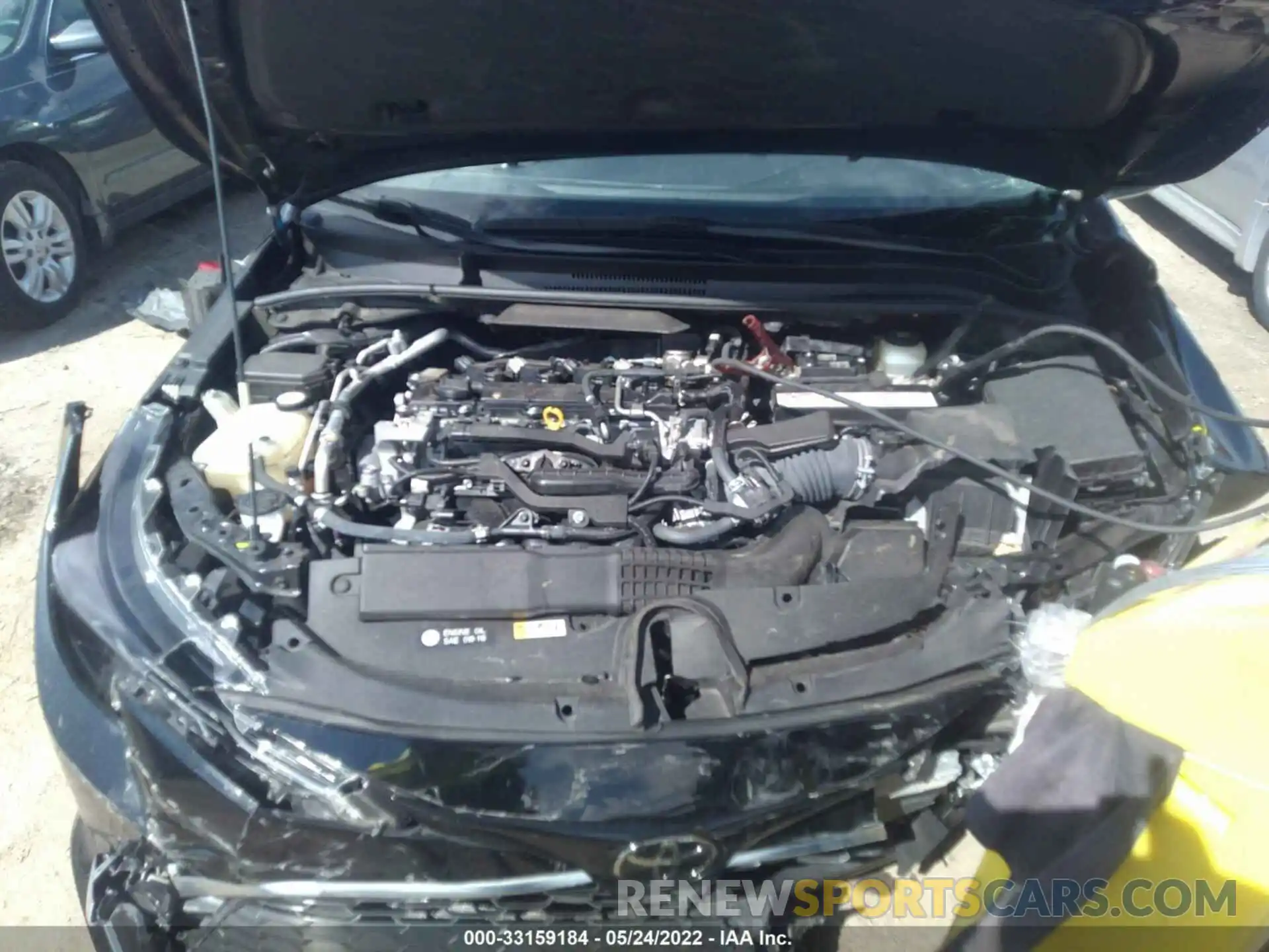 10 Photograph of a damaged car JTNK4RBE6K3052675 TOYOTA COROLLA HATCHBACK 2019