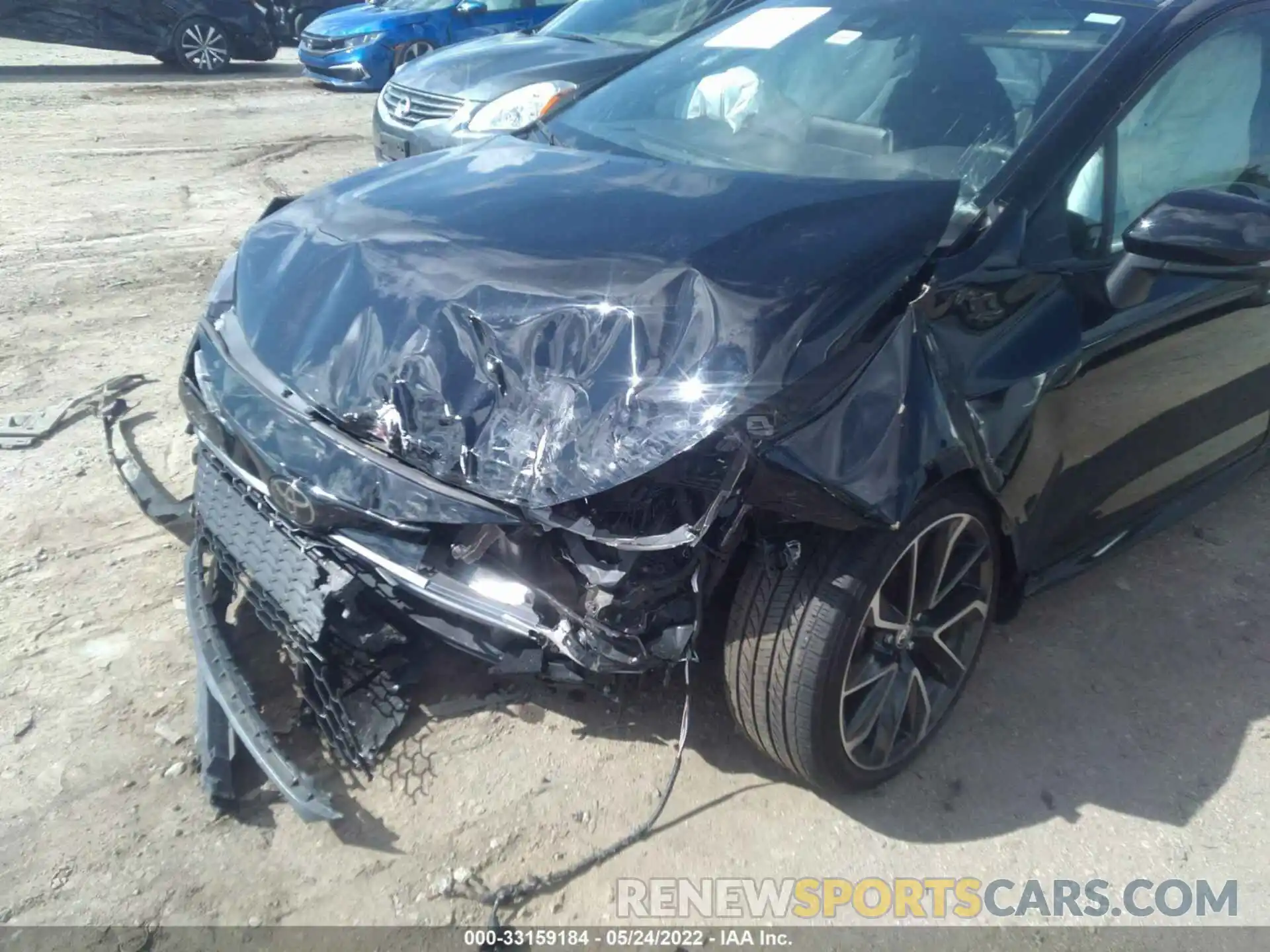 6 Photograph of a damaged car JTNK4RBE6K3052675 TOYOTA COROLLA HATCHBACK 2019