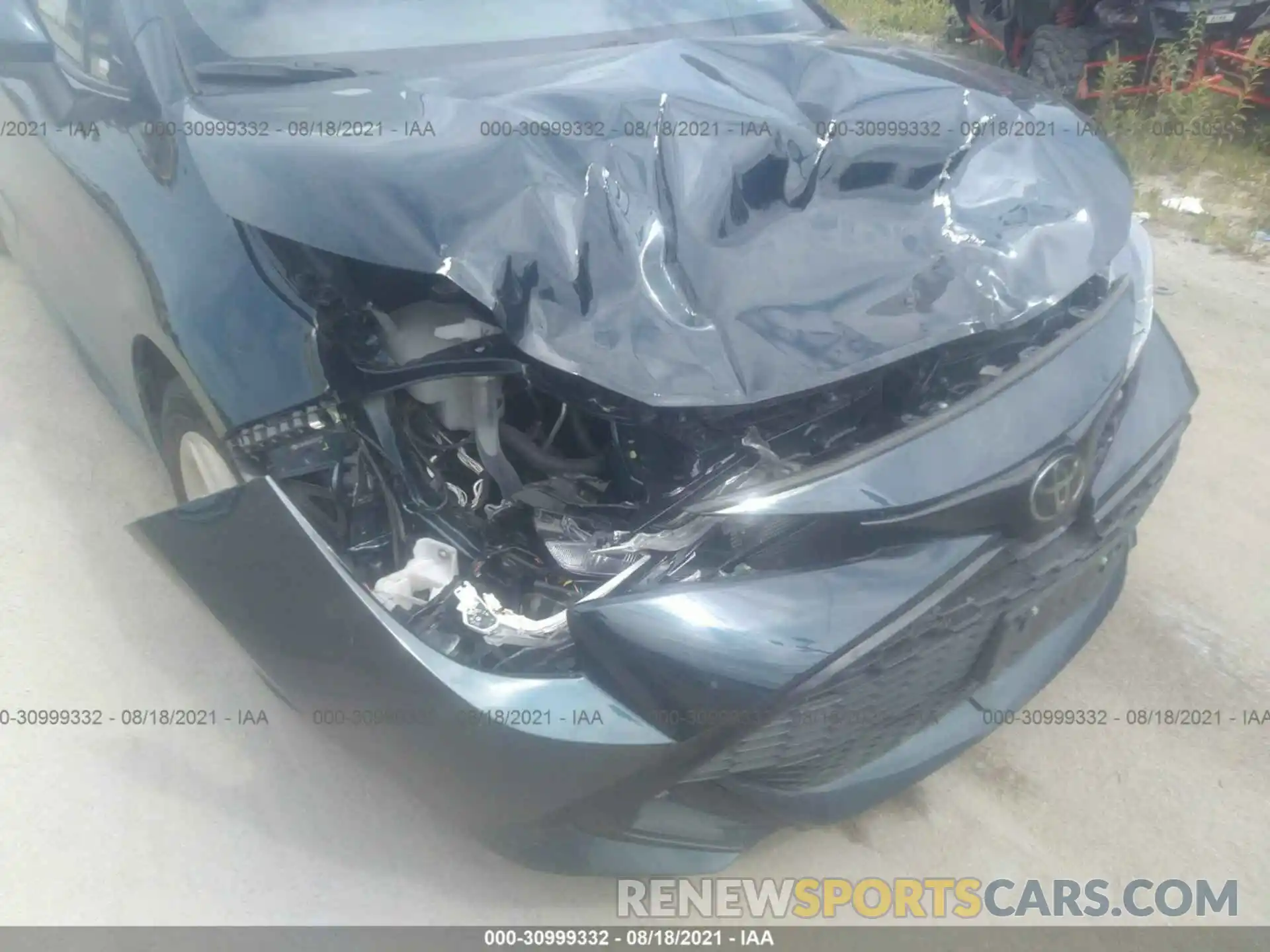 6 Photograph of a damaged car JTNK4RBE6K3056144 TOYOTA COROLLA HATCHBACK 2019