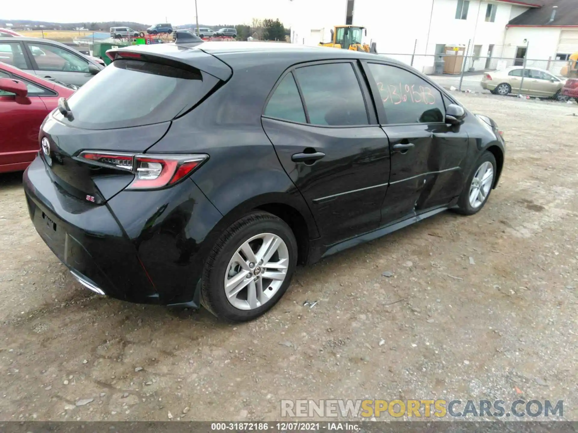 4 Photograph of a damaged car JTNK4RBE6K3062641 TOYOTA COROLLA HATCHBACK 2019