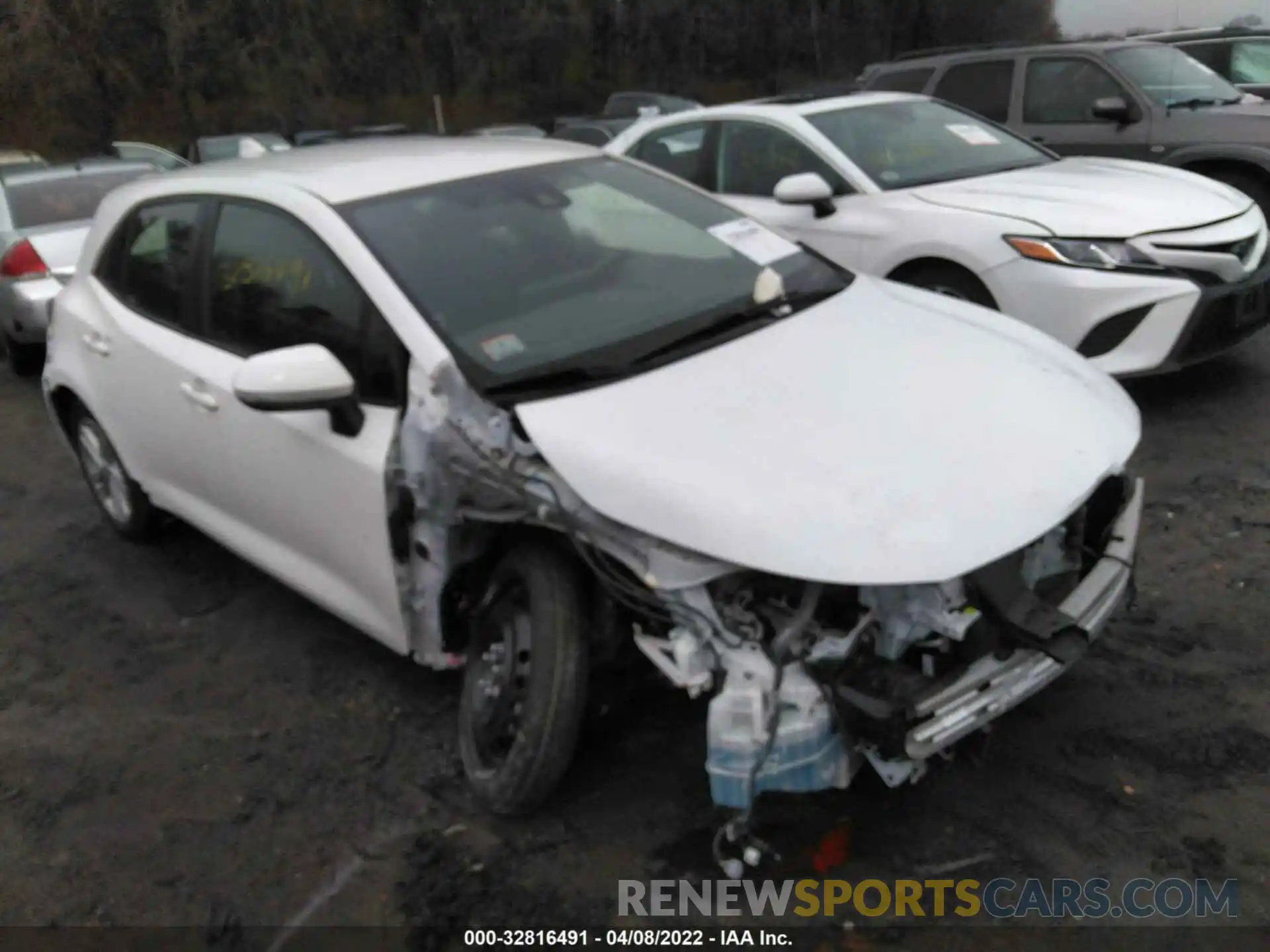 6 Photograph of a damaged car JTNK4RBE7K3007969 TOYOTA COROLLA HATCHBACK 2019