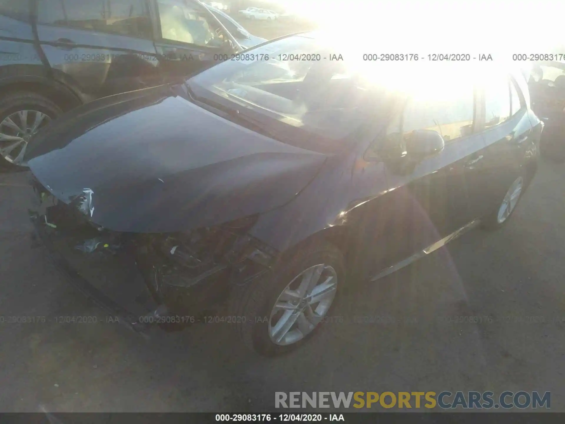 2 Photograph of a damaged car JTNK4RBE7K3030488 TOYOTA COROLLA HATCHBACK 2019