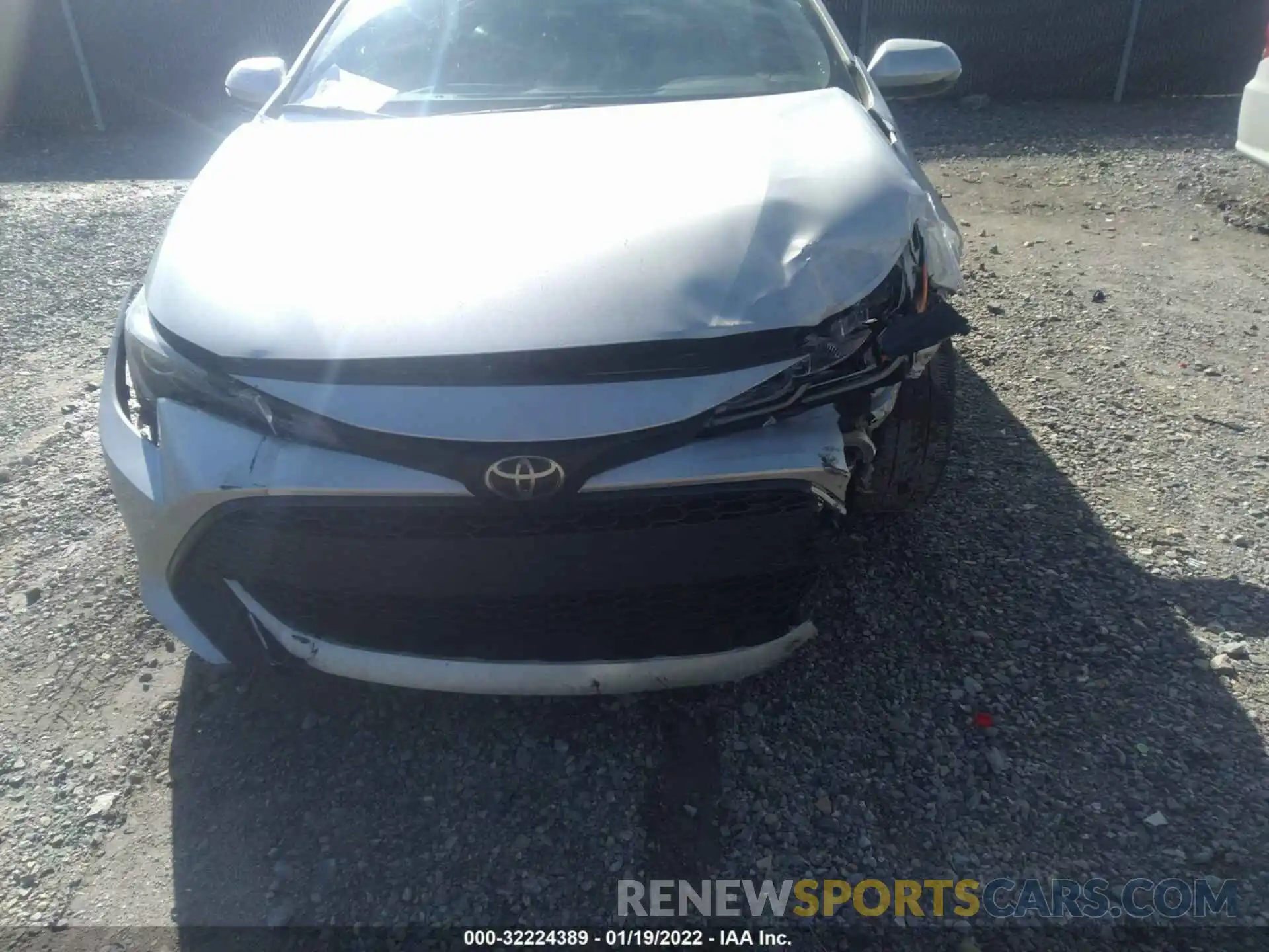 6 Photograph of a damaged car JTNK4RBE7K3034234 TOYOTA COROLLA HATCHBACK 2019