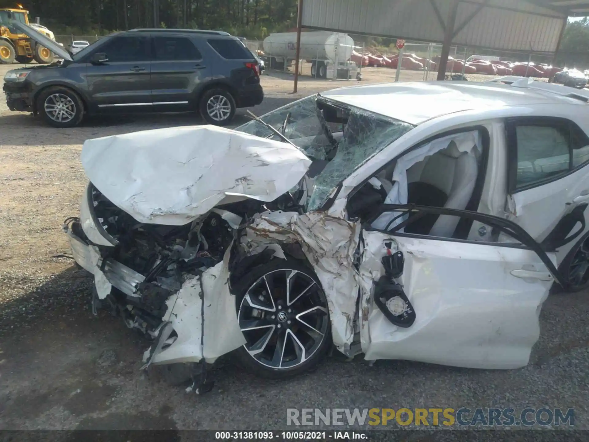 6 Photograph of a damaged car JTNK4RBE7K3043578 TOYOTA COROLLA HATCHBACK 2019