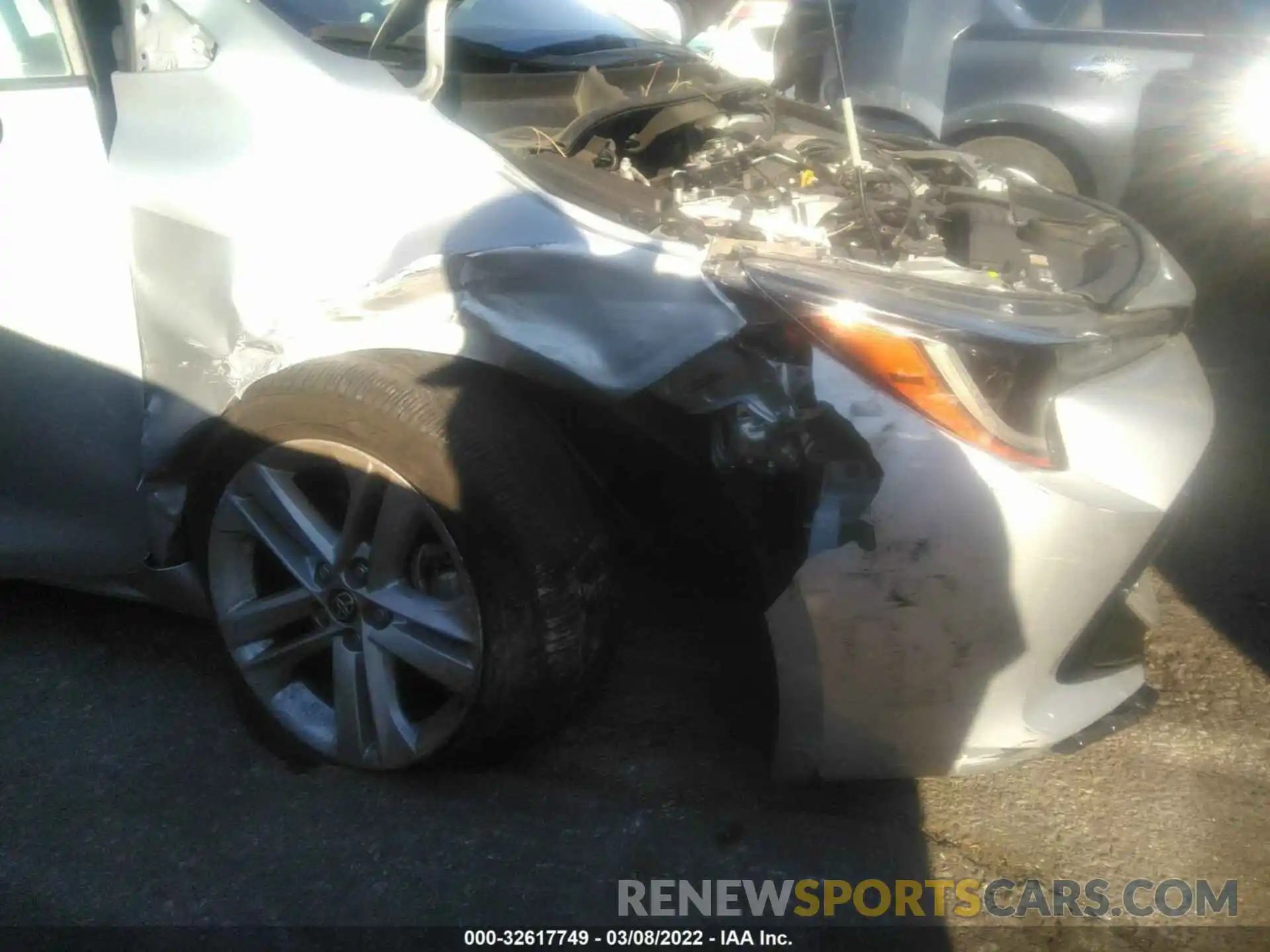 6 Photograph of a damaged car JTNK4RBE7K3044777 TOYOTA COROLLA HATCHBACK 2019