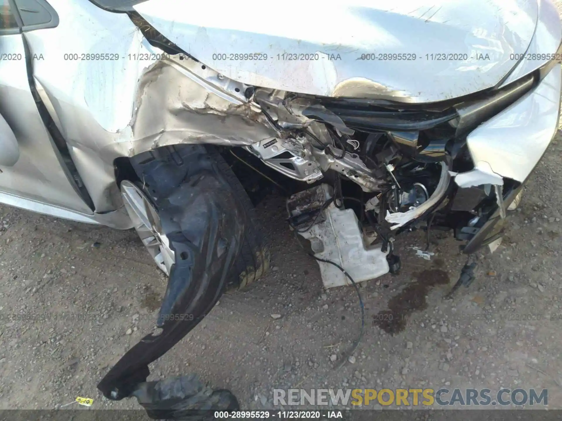 6 Photograph of a damaged car JTNK4RBE7K3056833 TOYOTA COROLLA HATCHBACK 2019