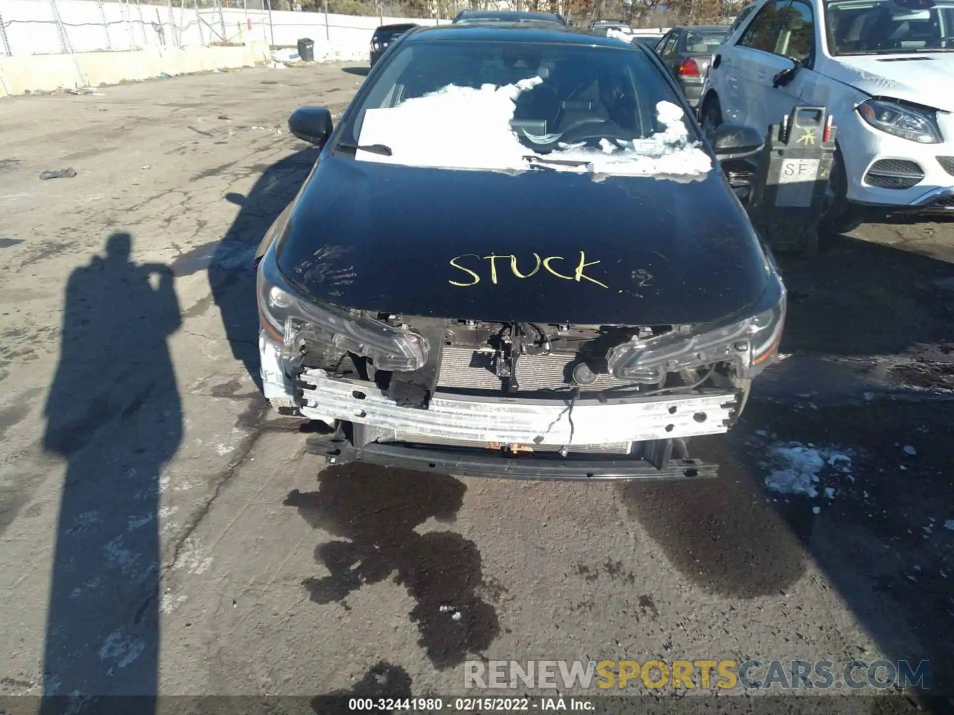 6 Photograph of a damaged car JTNK4RBE7K3058873 TOYOTA COROLLA HATCHBACK 2019