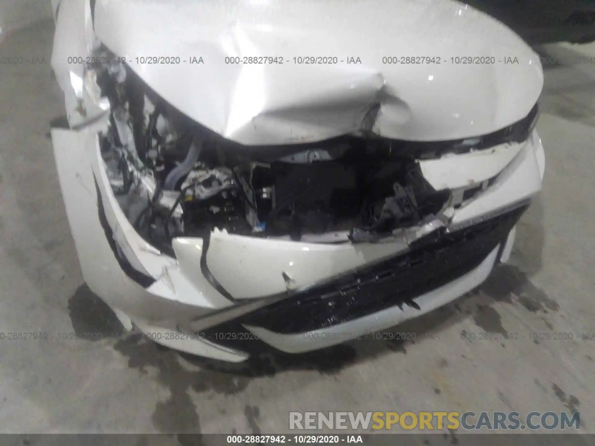 6 Photograph of a damaged car JTNK4RBE7K3061899 TOYOTA COROLLA HATCHBACK 2019