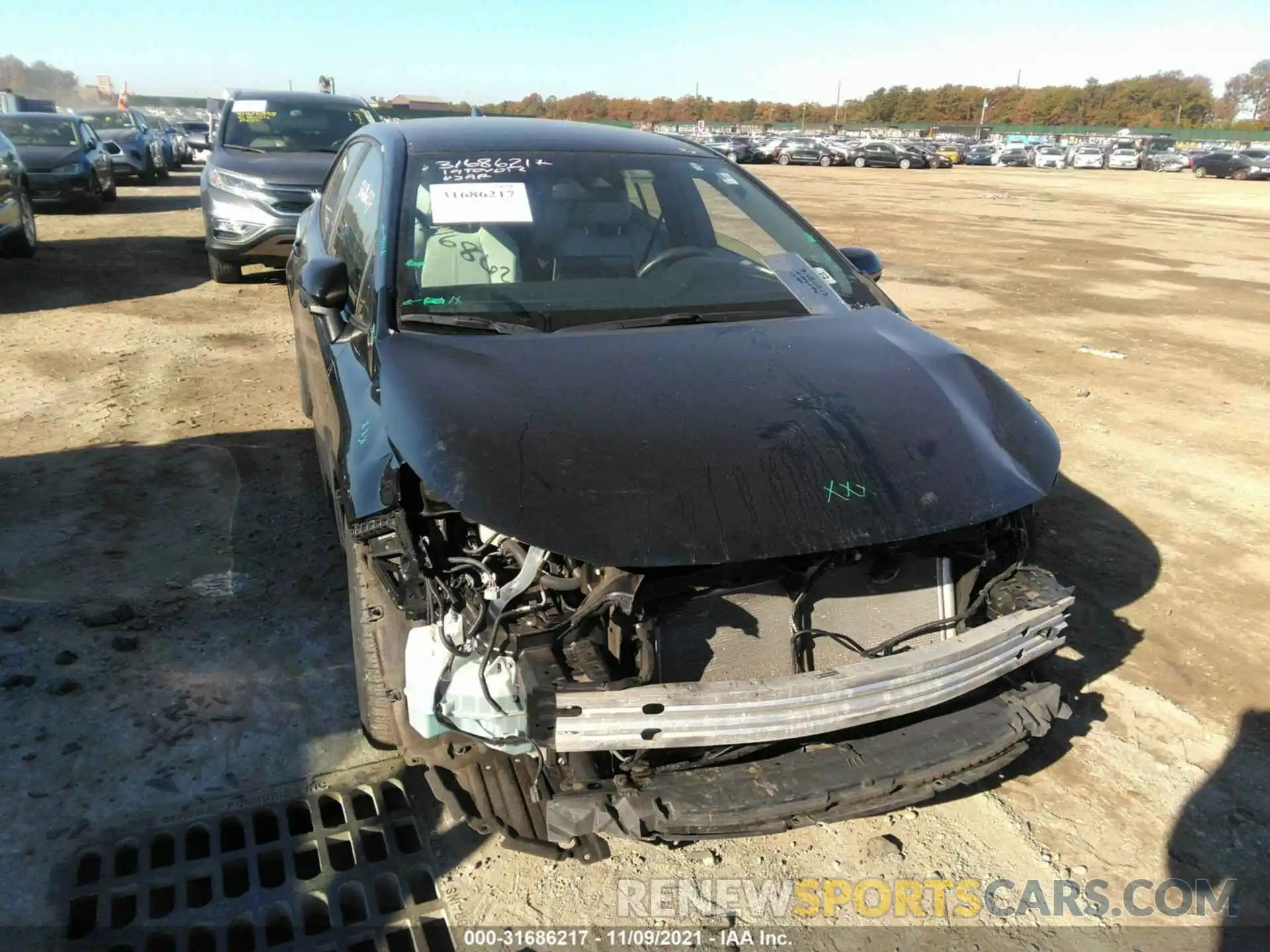 6 Photograph of a damaged car JTNK4RBE8K3007995 TOYOTA COROLLA HATCHBACK 2019