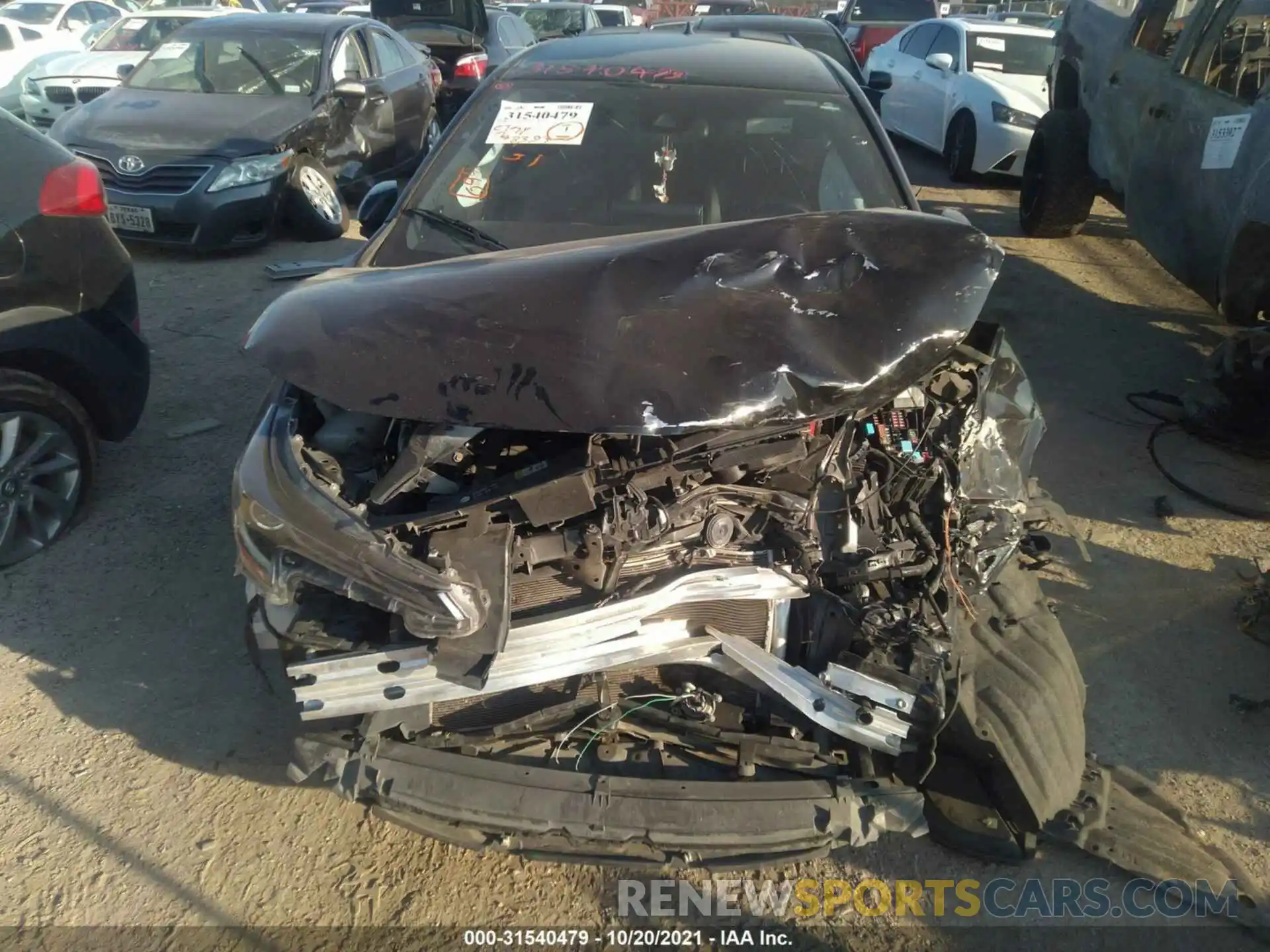 6 Photograph of a damaged car JTNK4RBE8K3019693 TOYOTA COROLLA HATCHBACK 2019