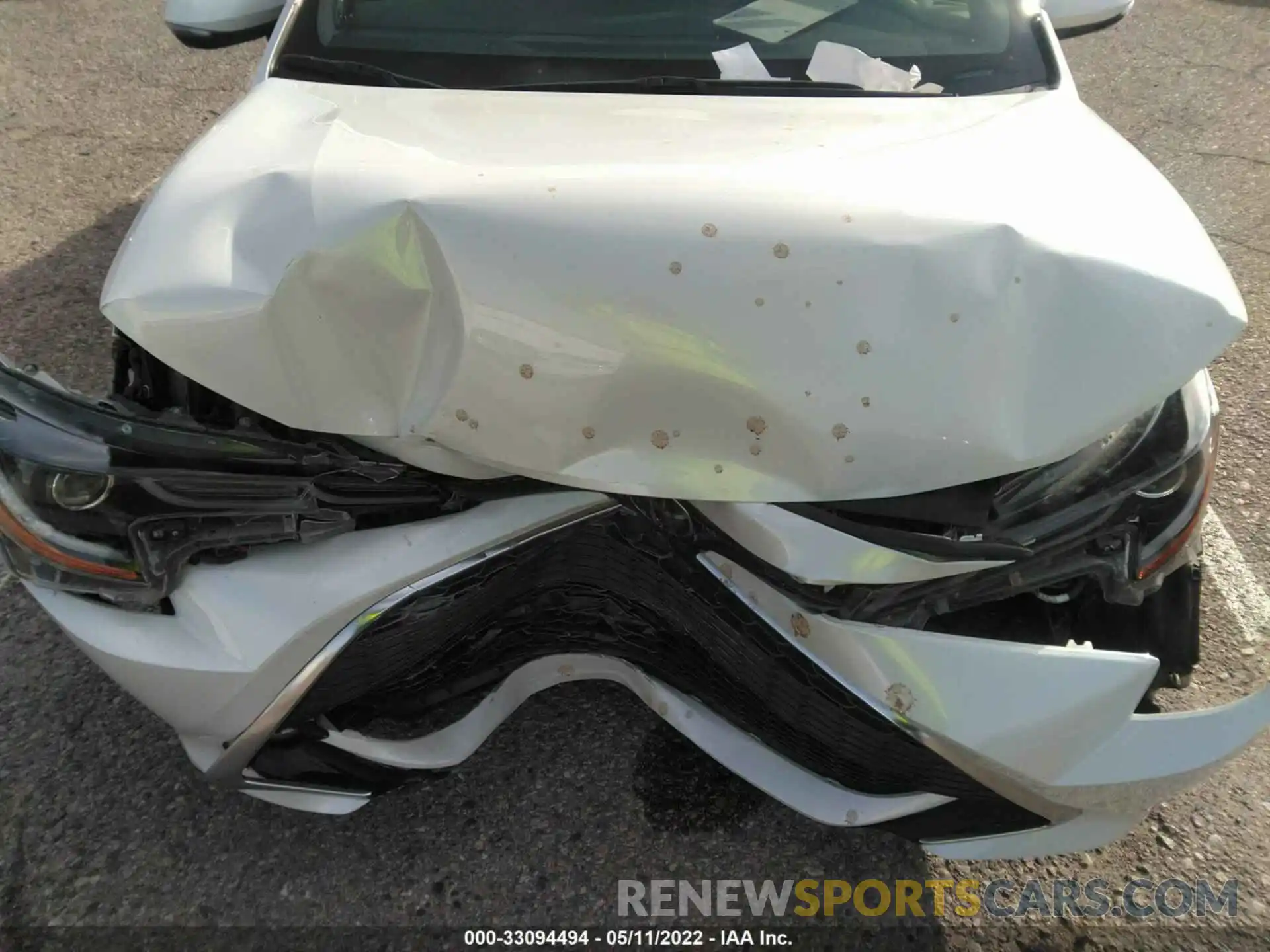 10 Photograph of a damaged car JTNK4RBE8K3025753 TOYOTA COROLLA HATCHBACK 2019