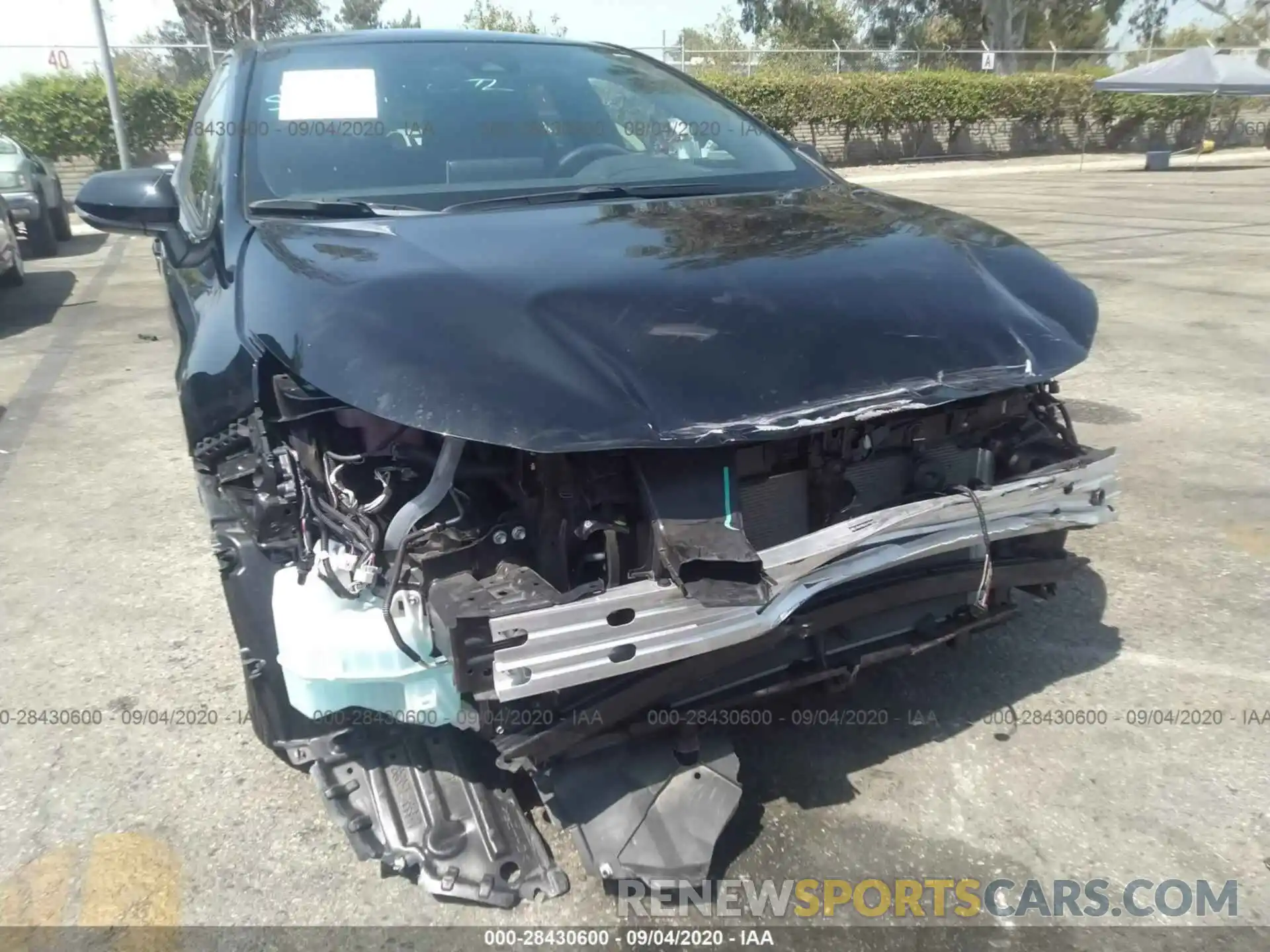 6 Photograph of a damaged car JTNK4RBE8K3037692 TOYOTA COROLLA HATCHBACK 2019